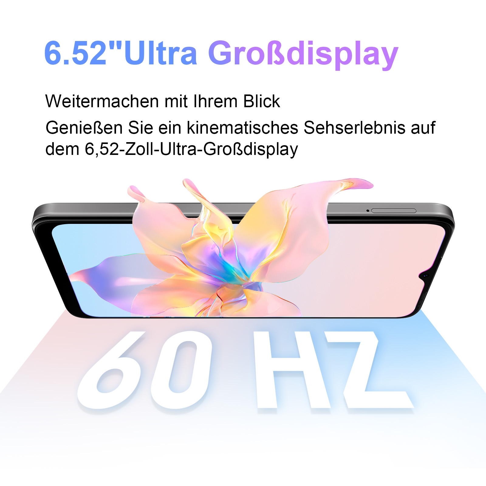 ZTE Smartphone »Blade A35e« Silvery Gray