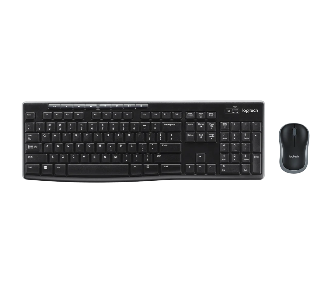 Logitech Tastatur- und Maus-Set »Wireless Keyboard K270 - US-INT'L- NSEA Layout«
