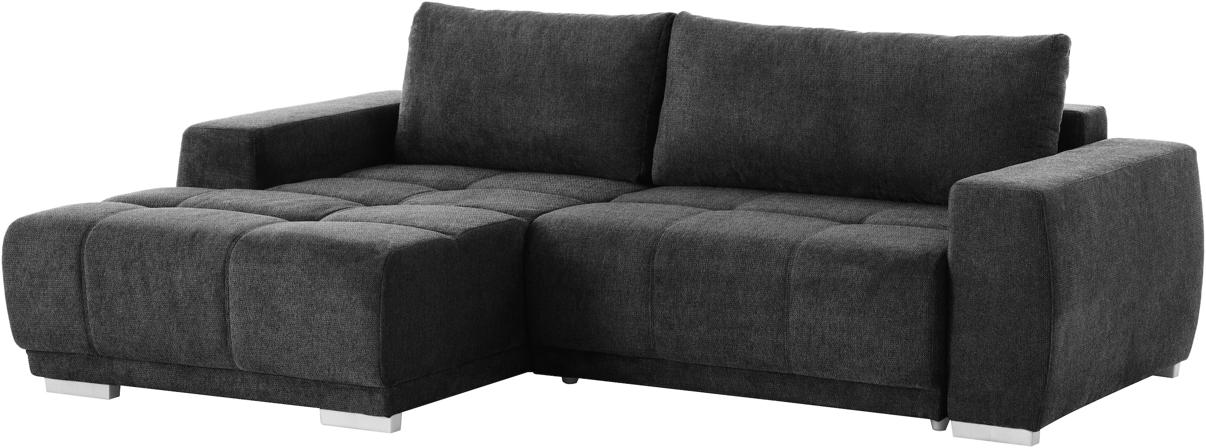 INOSIGN Ecksofa »Bolero L-Form« wahlweise mit Bettfunktion & Bettkasten