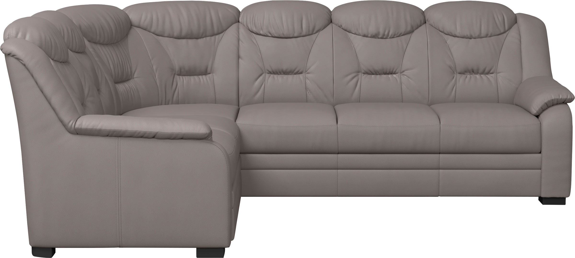 COTTA Ecksofa »Marcus L-Form«, Bequemes Ecksofa in klassischem Design mit hoher Rückenlehne
