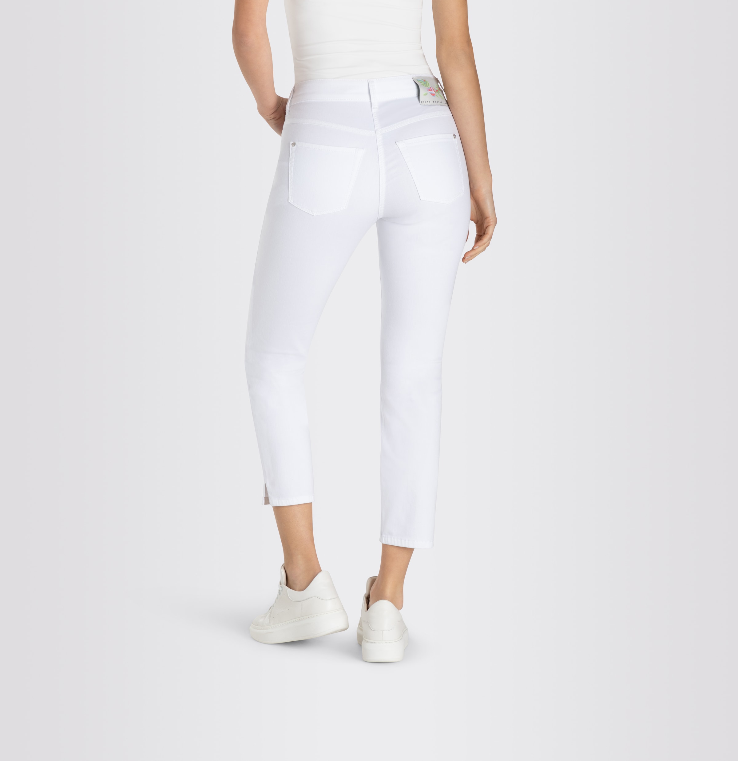 MAC 7/8-Jeans »Dream Summer«, verkürzt mit Schlitz am Saum