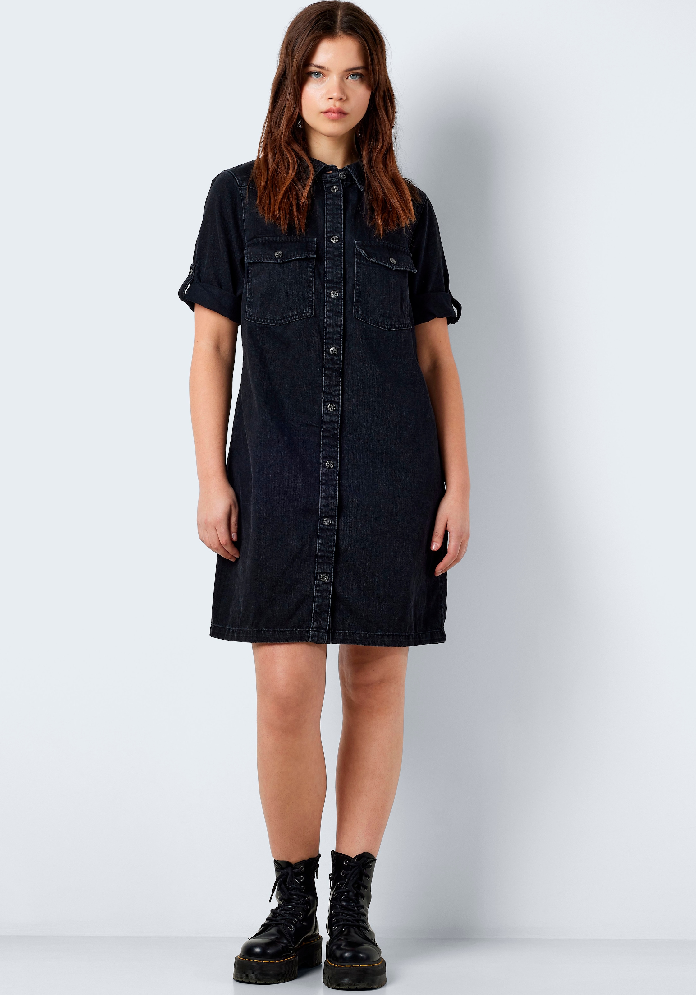 Noisy may Jeanskleid »NMNEW SIGNE S/S DENIM DRESS WG001BL NOOS«