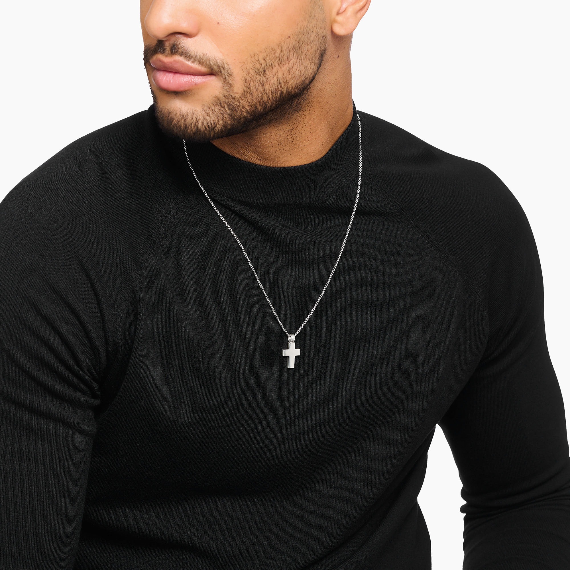 THOMAS SABO Kettenanhänger »Kreuz silber, PE980-001-21«
