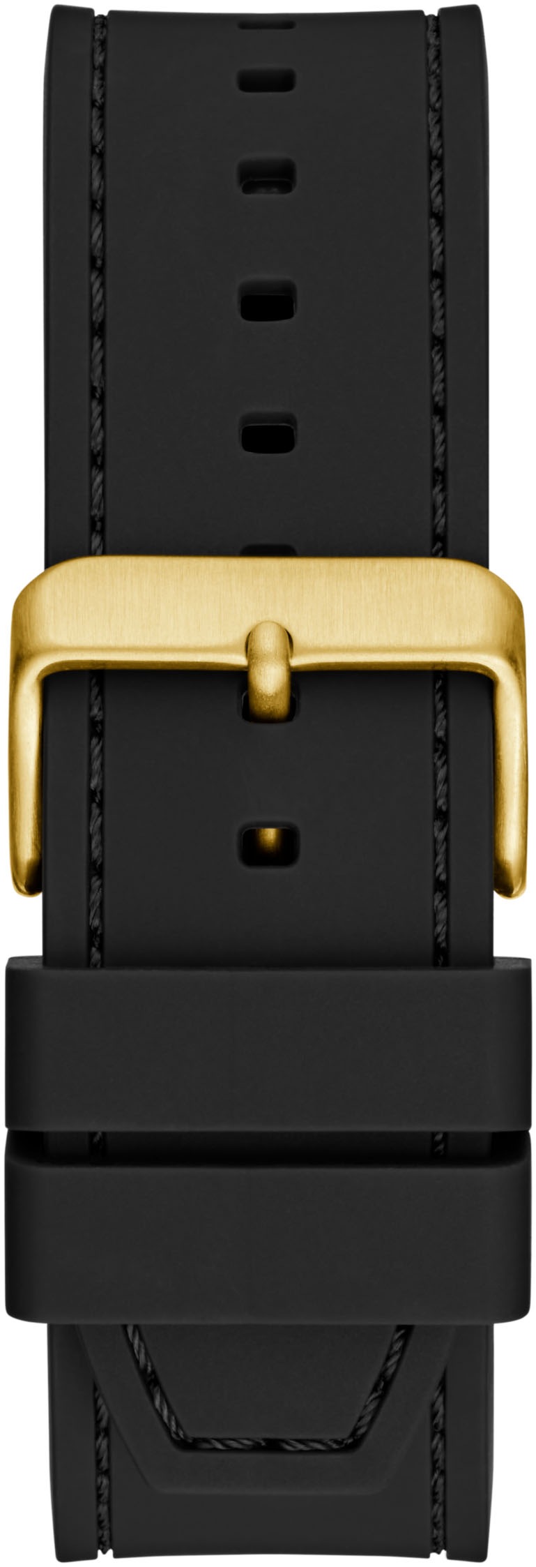 Guess Quarzuhr »EMPEROR« Armbanduhr, Herrenuhr, Silikonarmband, Geschenkidee, analog