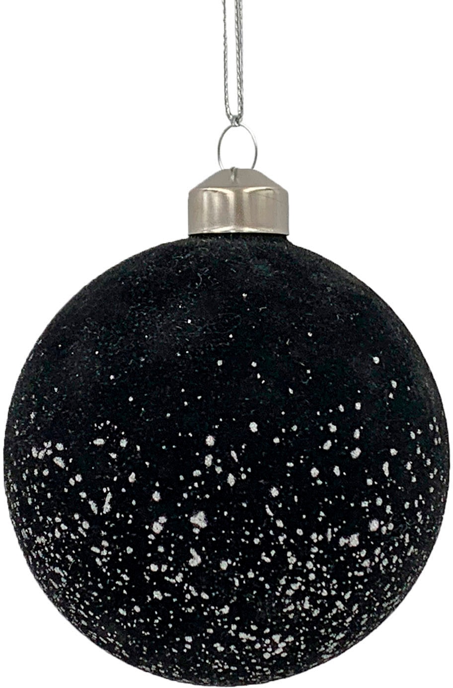 Leonique Weihnachtsbaumkugel »Joscelin, Glas, (Set, Christbaumschmuck«, Christbaumkugeln beflockt bei 4 St.), aus bestellen OTTO Weihnachtsdeko