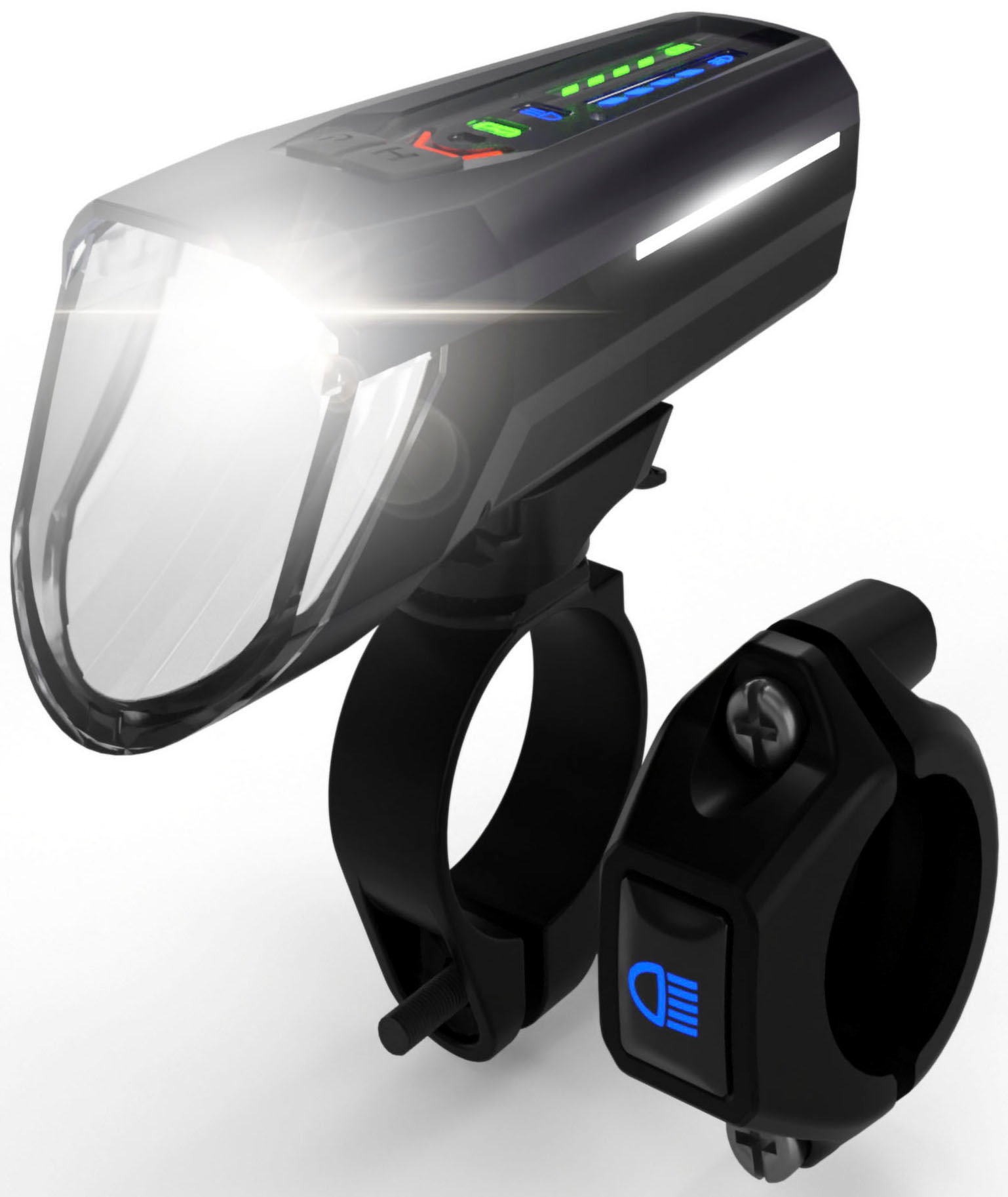 FISCHER Fahrrad im Frontlicht OTTO 100 Shop Online Lux »LED-Akku Fahrrad-Frontlicht Fernlicht«
