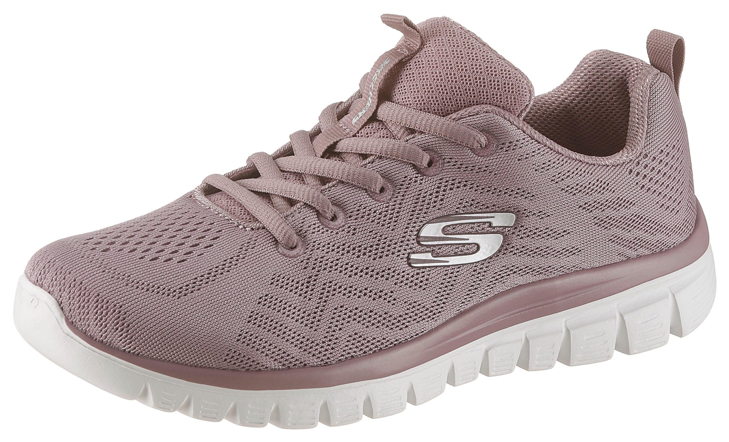 Skechers Sneaker »Graceful - Get Connected«, mit Memory Foam, Freizeitschuh, Halbschuh, Schnürschuh