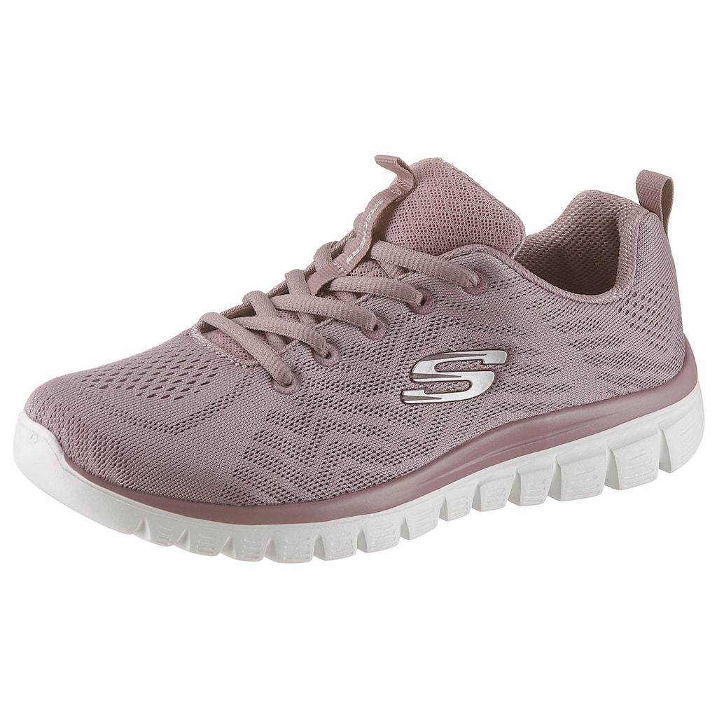 Skechers Sneaker »Graceful - Get Connected«, mit Memory Foam, Freizeitschuh, Halbschuh, Schnürschuh