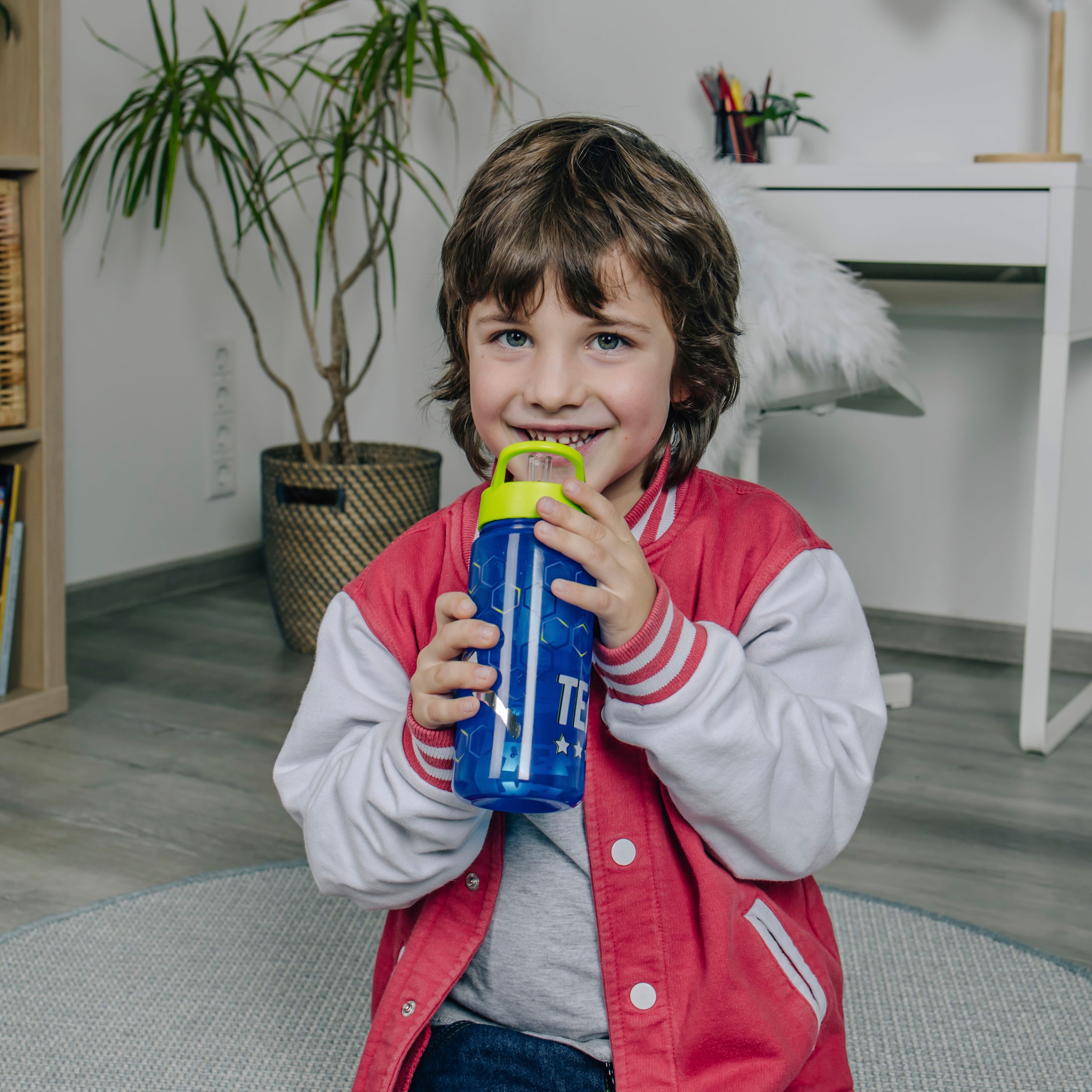 Scooli Lunchbox »Brotzeitdose & Trinkflasche, Team Player«, (Set, 2 tlg.), mit Trinkflasche