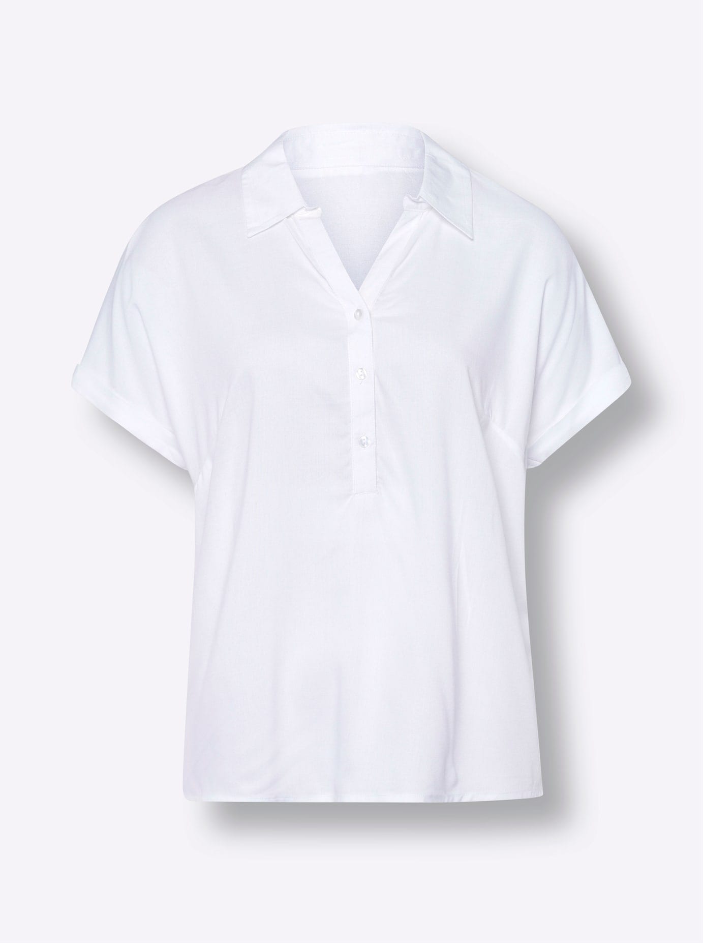 Classic Basics Kurzarmbluse