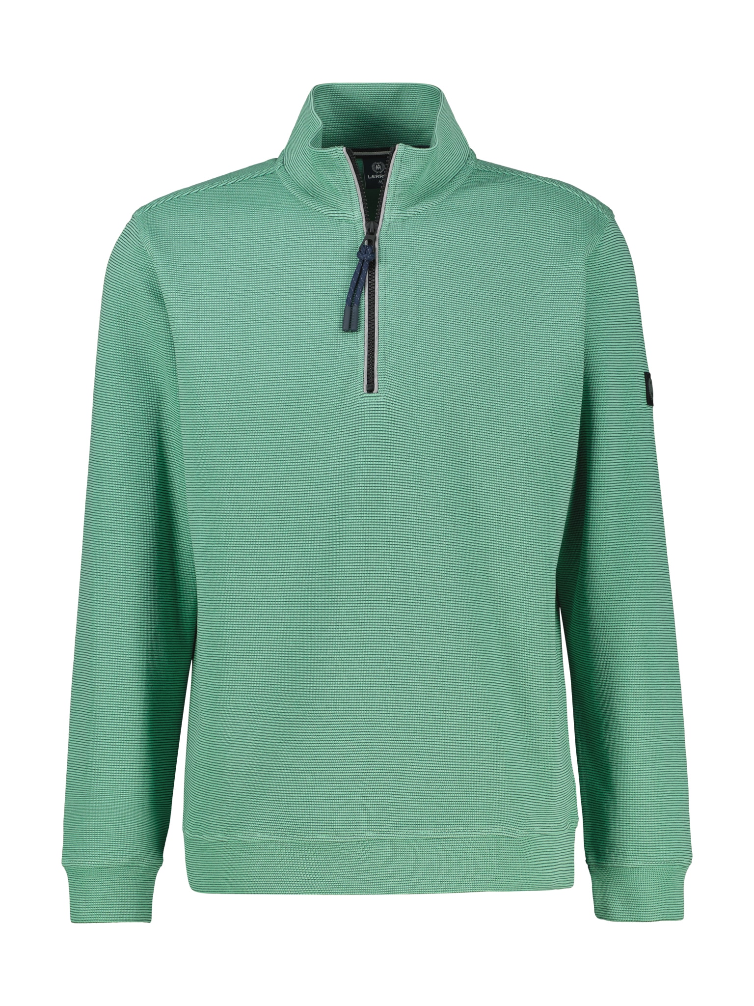 LERROS Sweater »SELANIK«, Troyerkragen mit Reißverschluss
