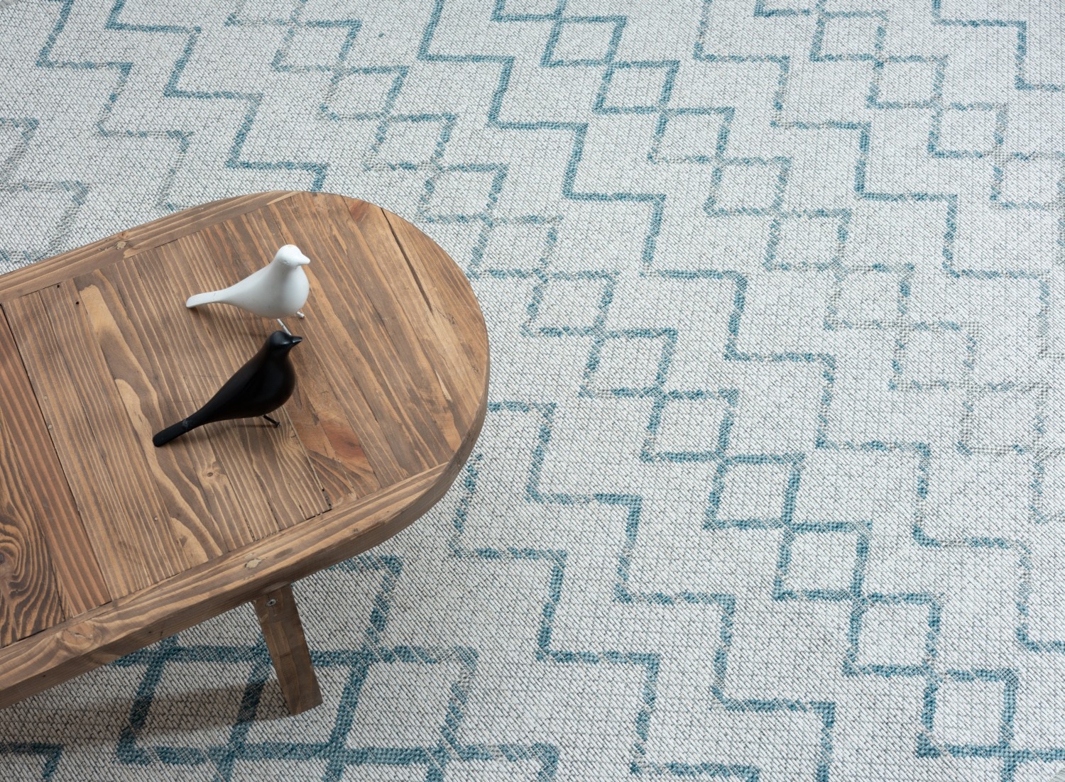 Myflair Möbel & Accessoires Teppich »Nebula, LAGERRÄUMUNG!«, rechteckig, 6 mm Höhe, modernes Design, Rauten, Outdoor geeignet, Balkon, Terrasse