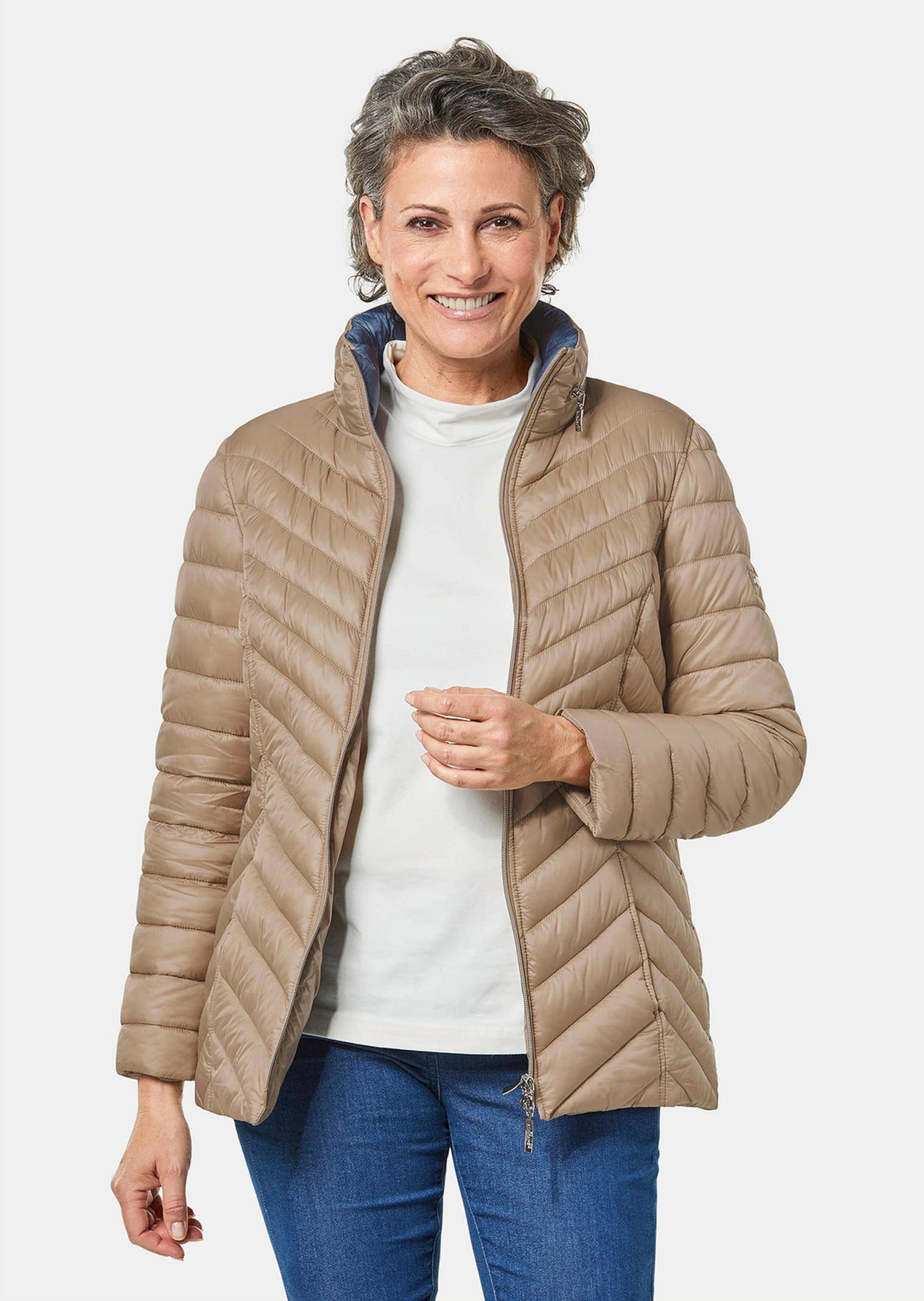GOLDNER Steppjacke »Leichte Steppjacke in knitterarmer Ware«
