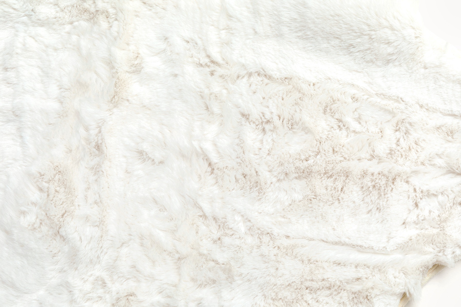 Kare Design Teppich »Kunstfell Mika Creme 90x60cm« Motivform 1 mm Höhe