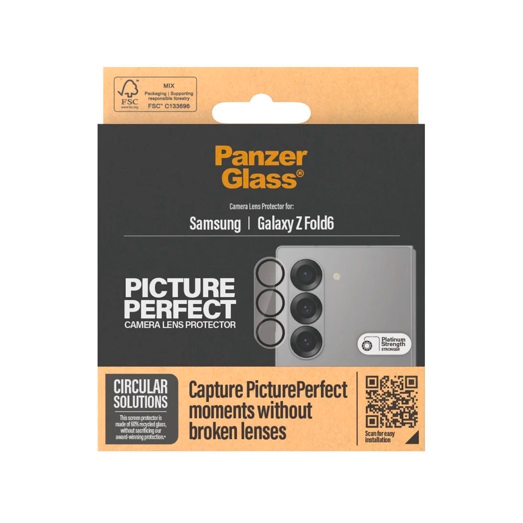 SAFE by PanzerGlass Kameraschutzglas »Camera Lens Protection«, für Samsung Galaxy Z Fold6, Displayschutzfolie, Schutzfolie, Bildschirmschutz, kratz- & stoßfest