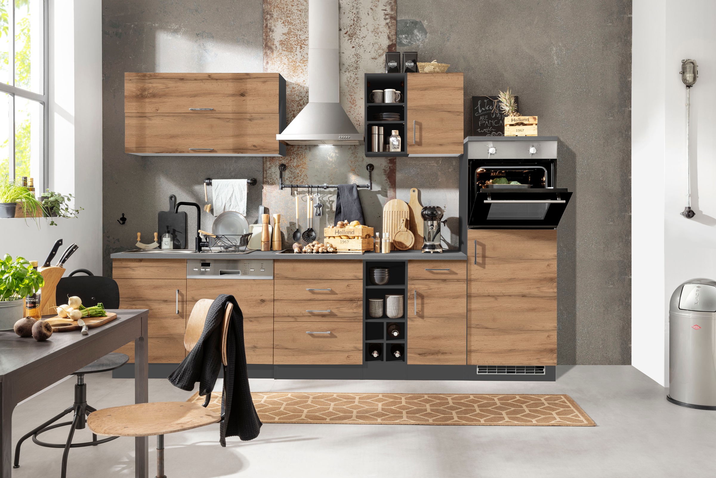 HELD MÖBEL Küchenzeile »Colmar«, mit Shop kaufen 300 OTTO Breite cm E-Geräten, Online im