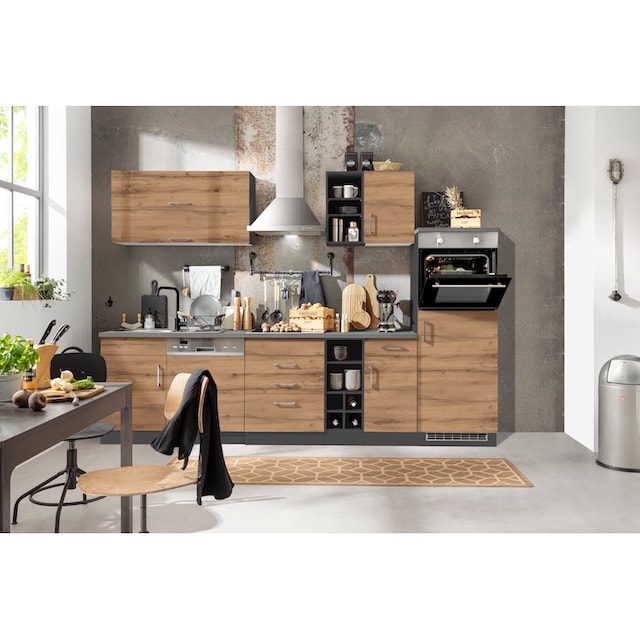 HELD MÖBEL Küchenzeile »Colmar«, mit E-Geräten, Breite 300 cm kaufen im  OTTO Online Shop