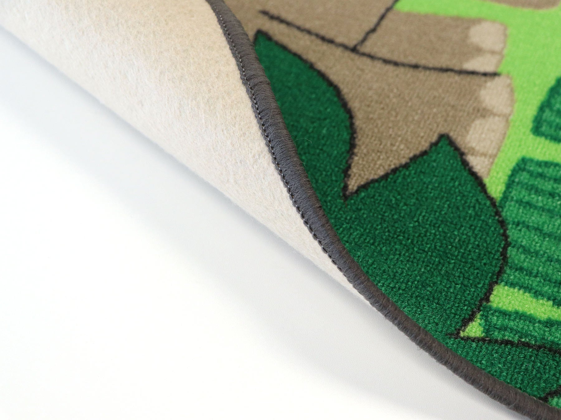 Primaflor-Ideen in Textil Kinderteppich »JUNGLE«, rechteckig, 5 mm Höhe, Motiv Dschungel Tiere, Kinderzimmer