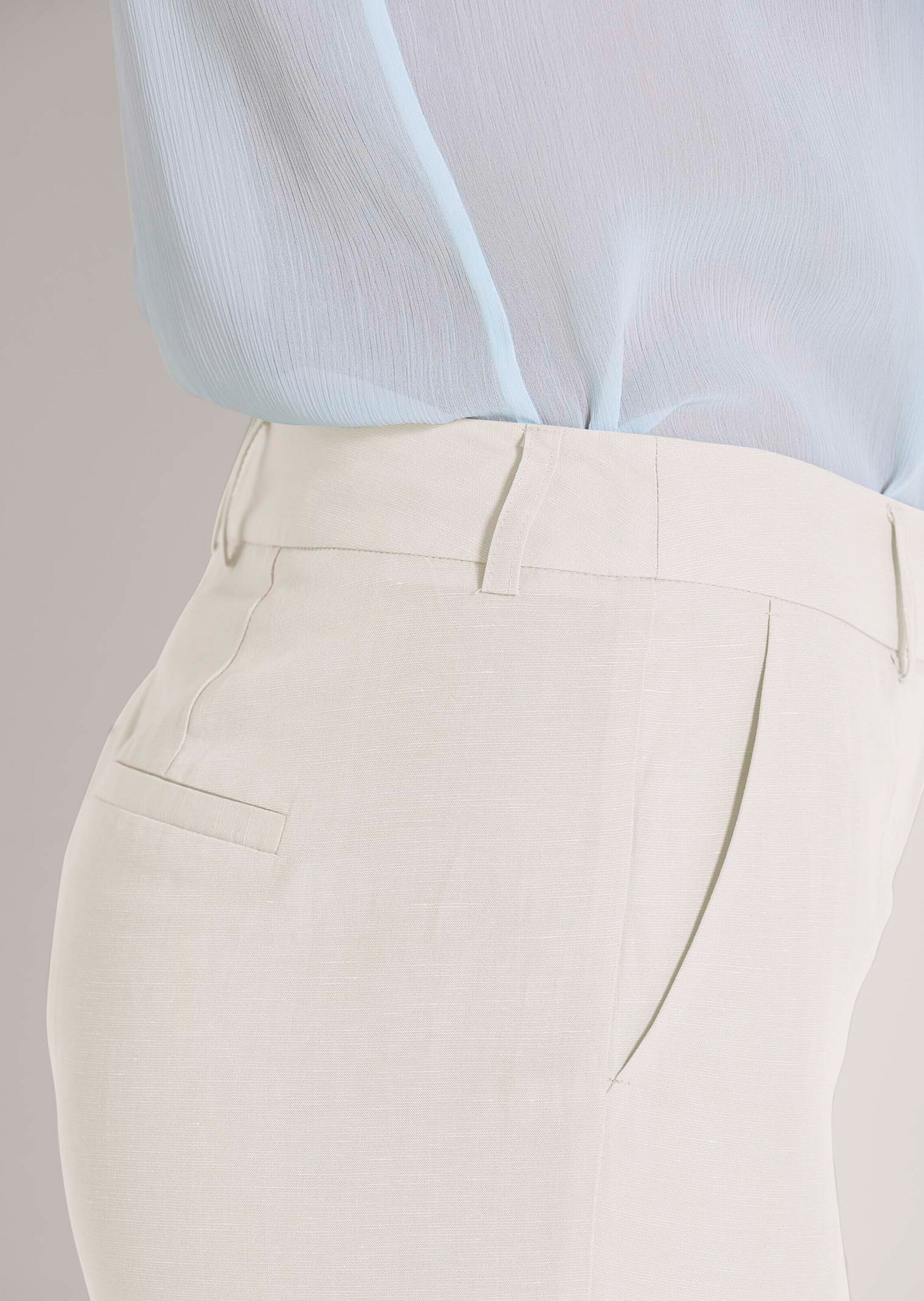MADELEINE Bügelfaltenhose »Stoffhose Elegante Bügelfaltenhose mit Formbund«