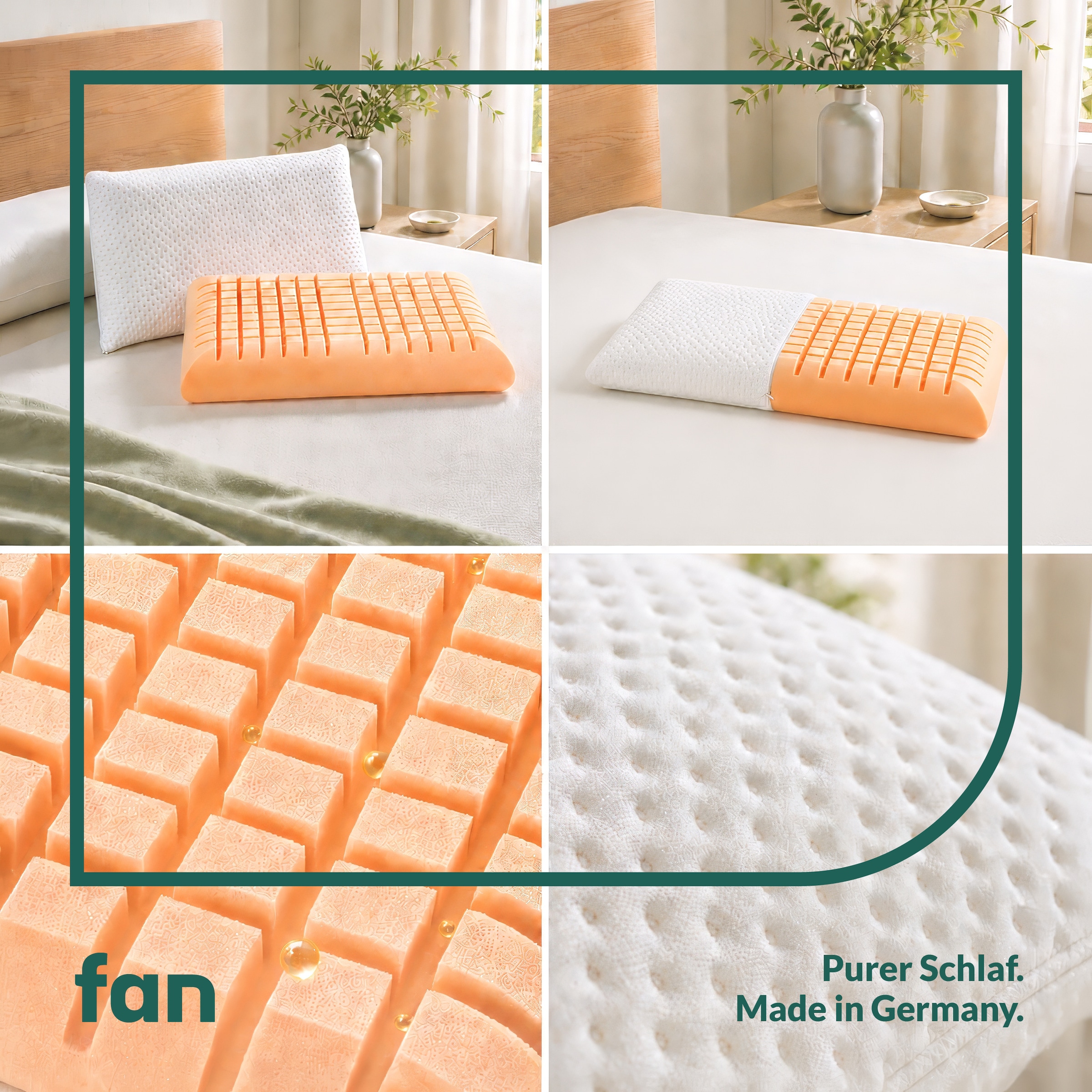 fan Nackenstützkissen »Soja Dream« Füllung: Viscoschaum 1 Stk. tlg. Wellness für den Nacken