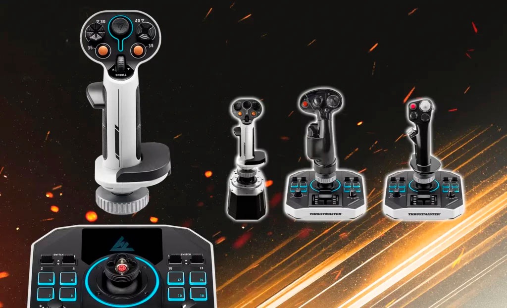 Thrustmaster Simulations-Controller »Sol-R 2 HOSAS Space Sim Duo«, (Packung)