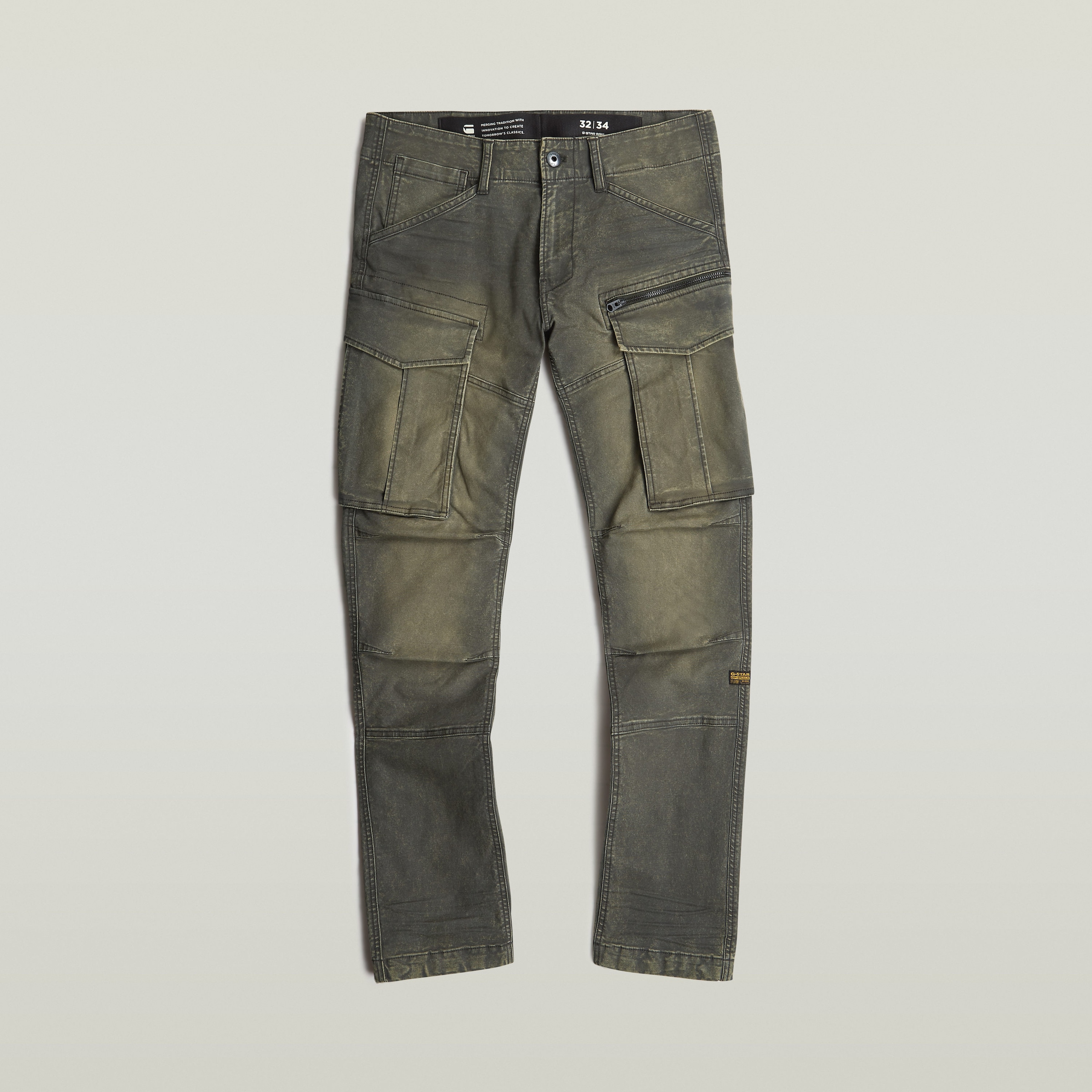 G-STAR Cargohose »Hose Rovic zip 3D regular tapered«, im Tapered Fit