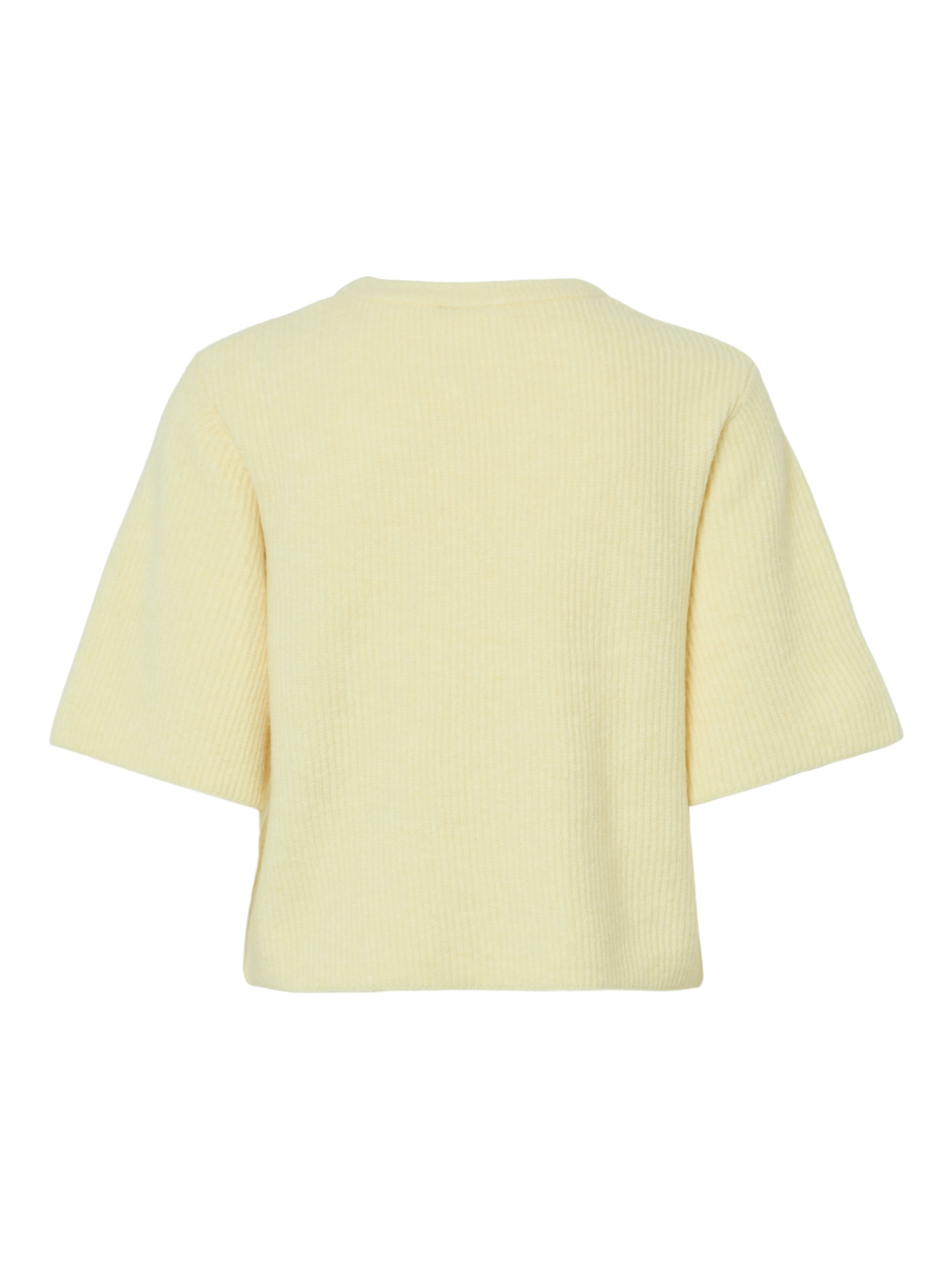 pieces Strickpullover »PCSILLY SS O-NECK KNIT NOOS BC« mit weiten, kurzen Ärmeln