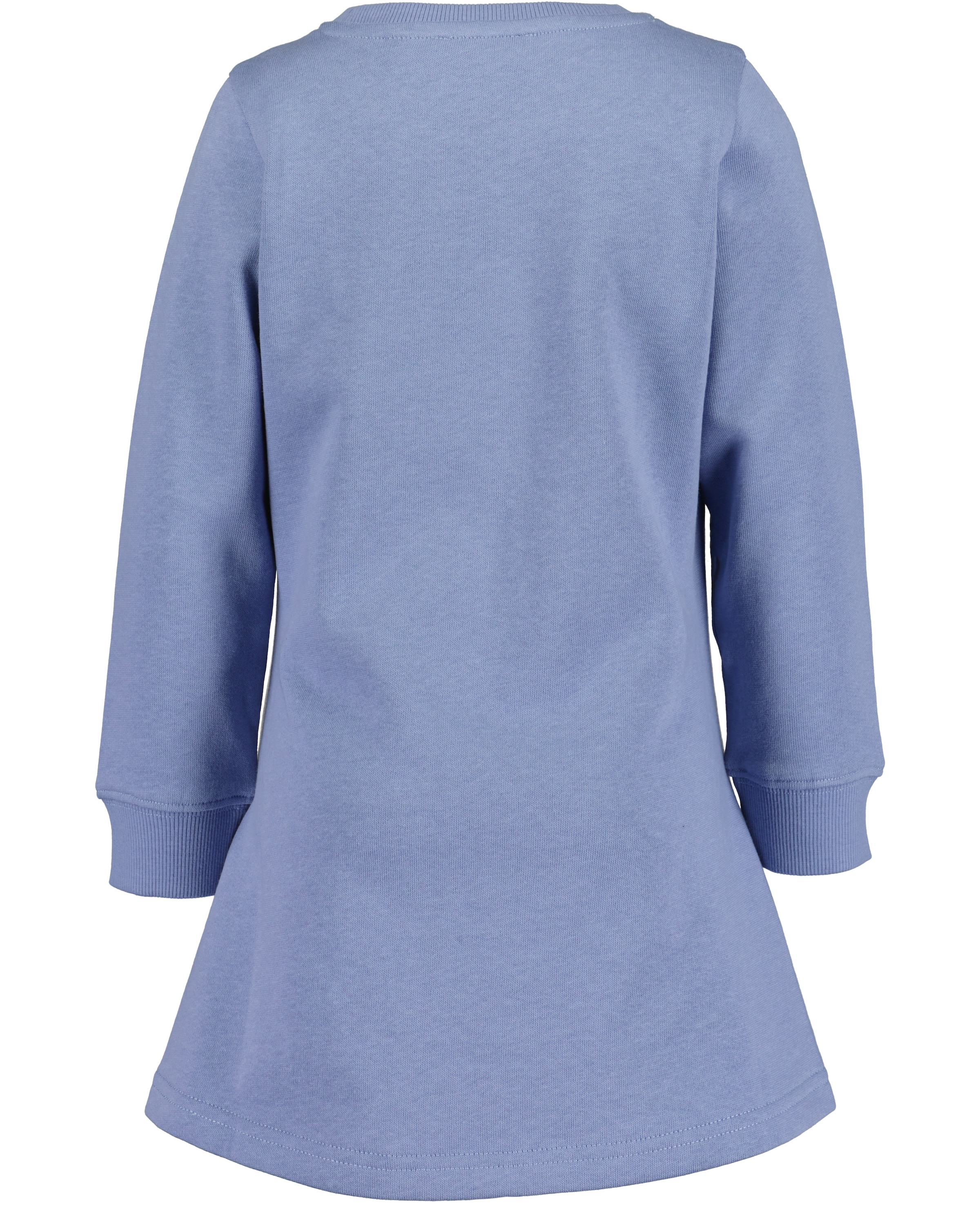 Blue Seven Sweatkleid, mit hochwertigem Frontmotiv mit Tüll-Applikation