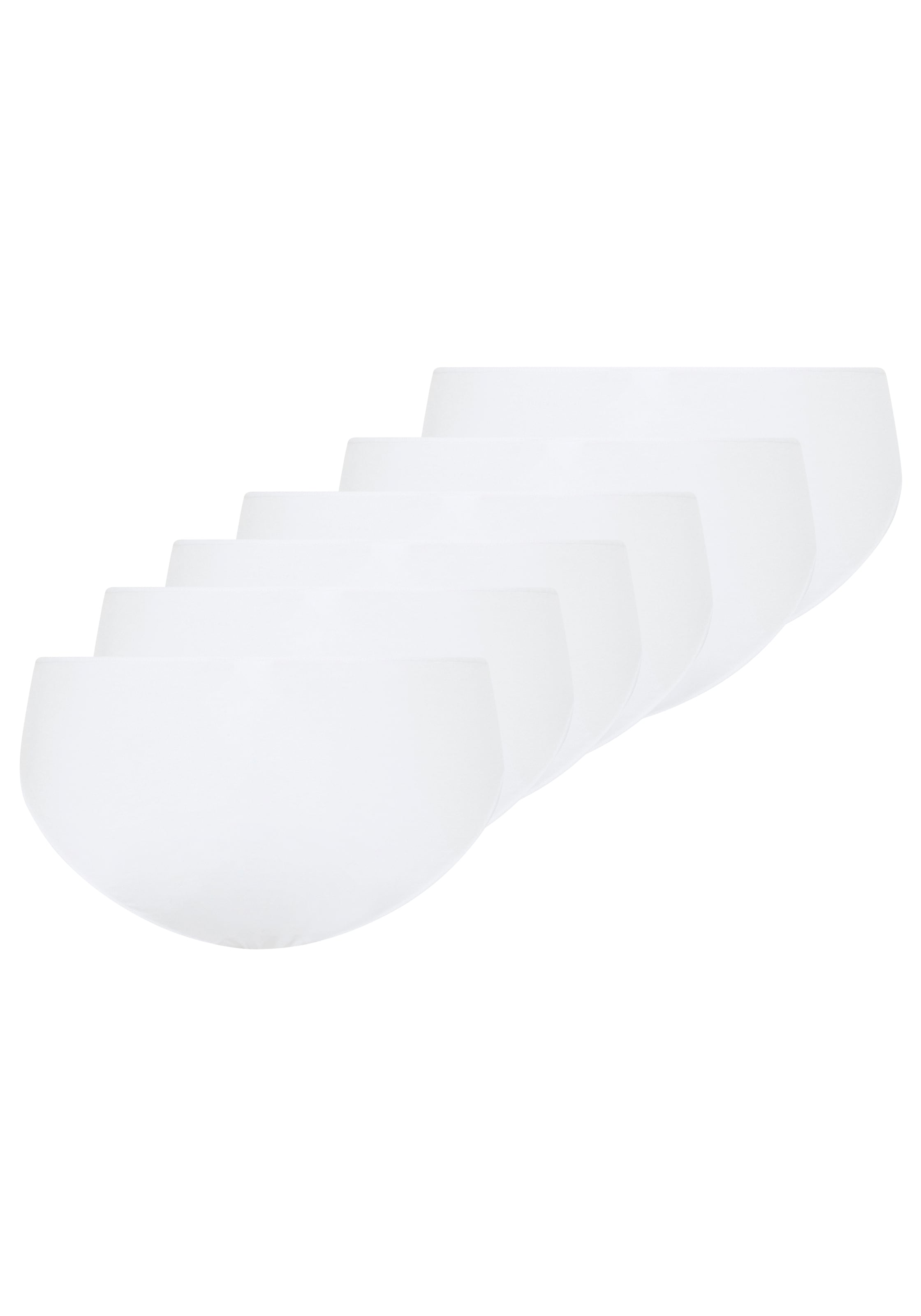 YSABEL MORA Midislip »BASIC COLLECTION COTTON« 6er Pack,  mit hauchzarten Materialien gefertigt