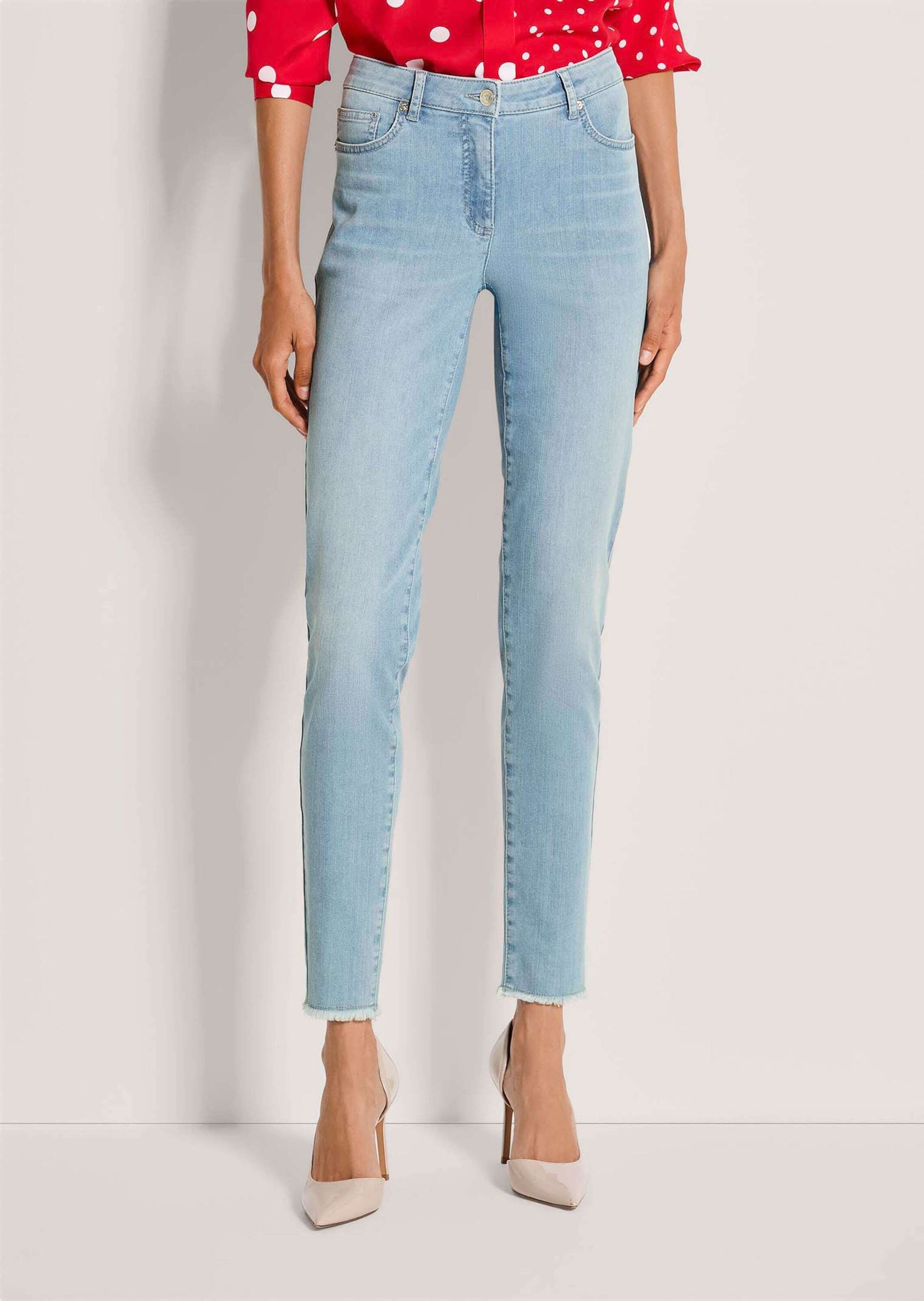 MADELEINE Regular-fit-Jeans »Jeans Skinnyjeans mit Formbund«