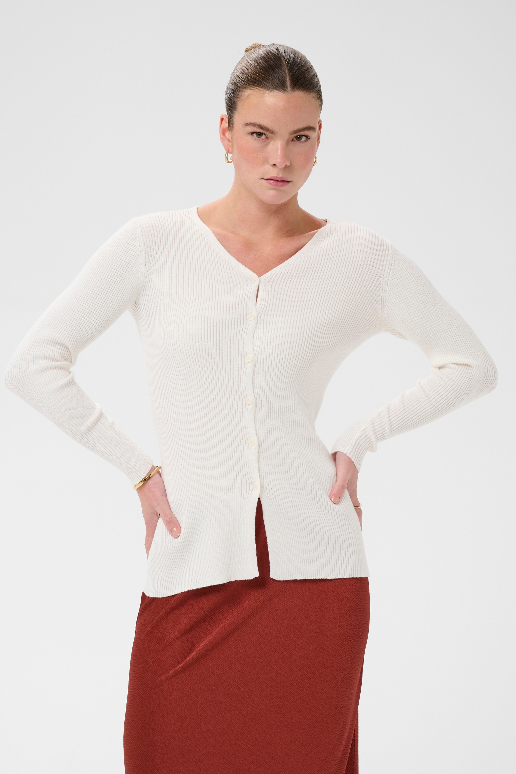 KAFFE Strickjacke »Strickjacke KAindira«