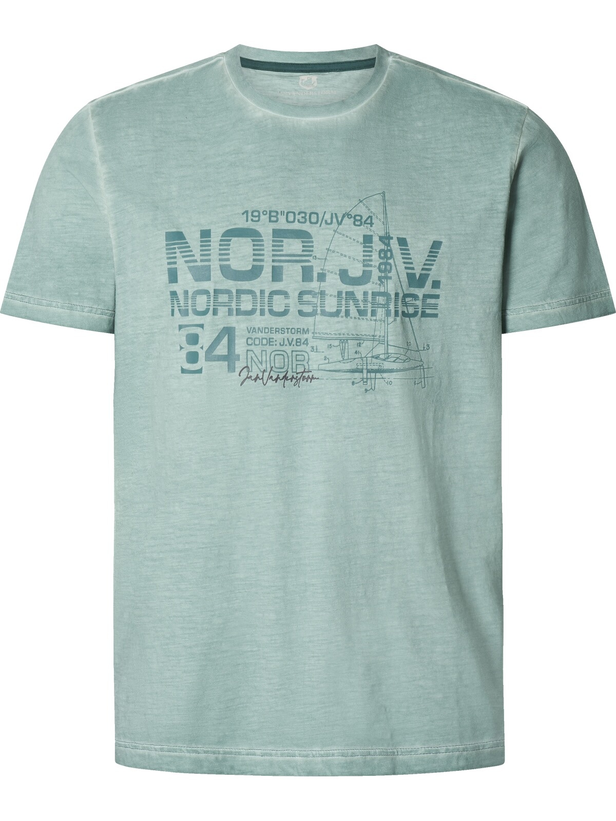 Jan Vanderstorm Rundhalsshirt »T-Shirt ADRITAR«