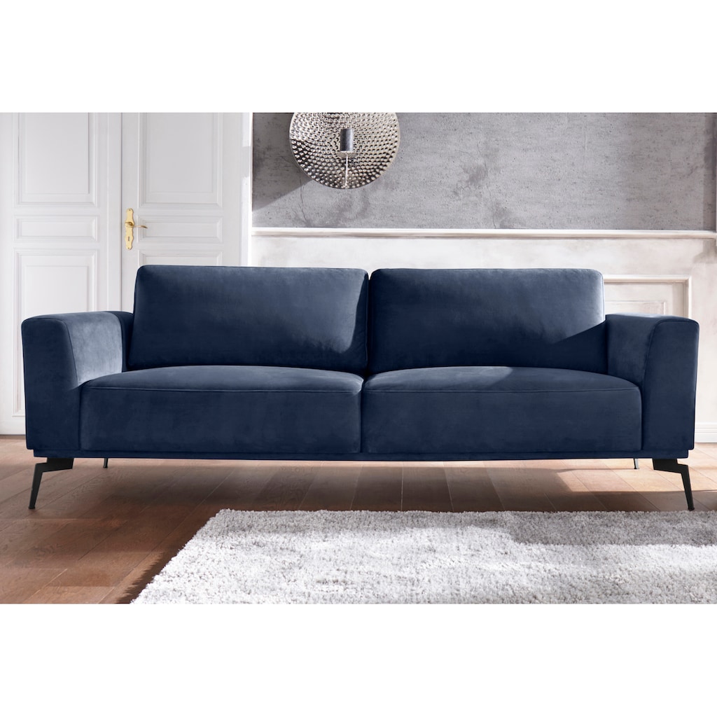 Guido Maria Kretschmer Home&Living Big-Sofa »Nantes«, in wunderschönem Design, ungewöhnliche Metallbeine
