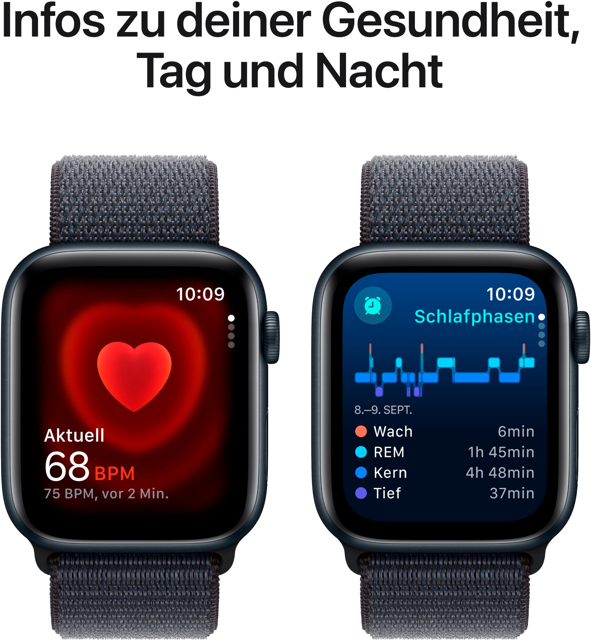 Apple Smartwatch »Watch SE (2024)«, Watch OS, 32 GB