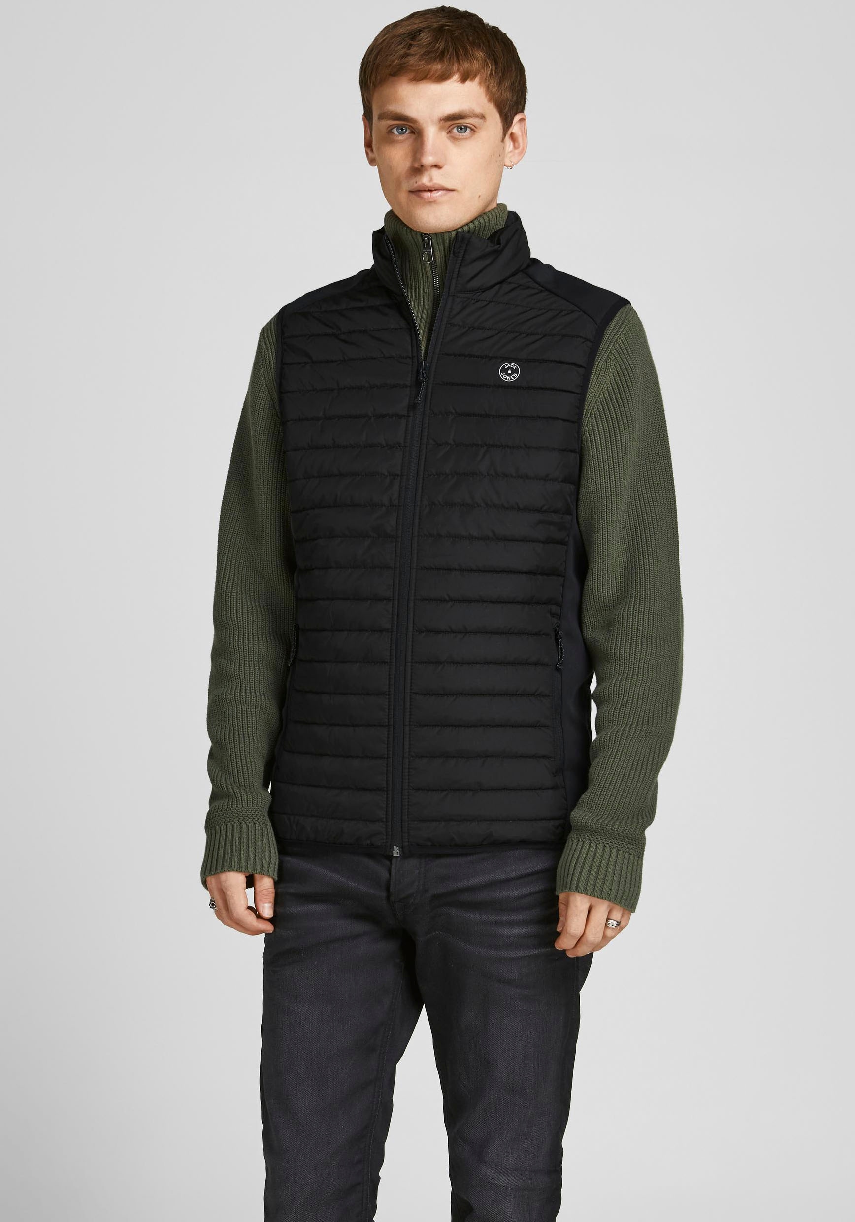 Jack & Jones Steppweste »MULTI BODYWARMER COLLAR«
