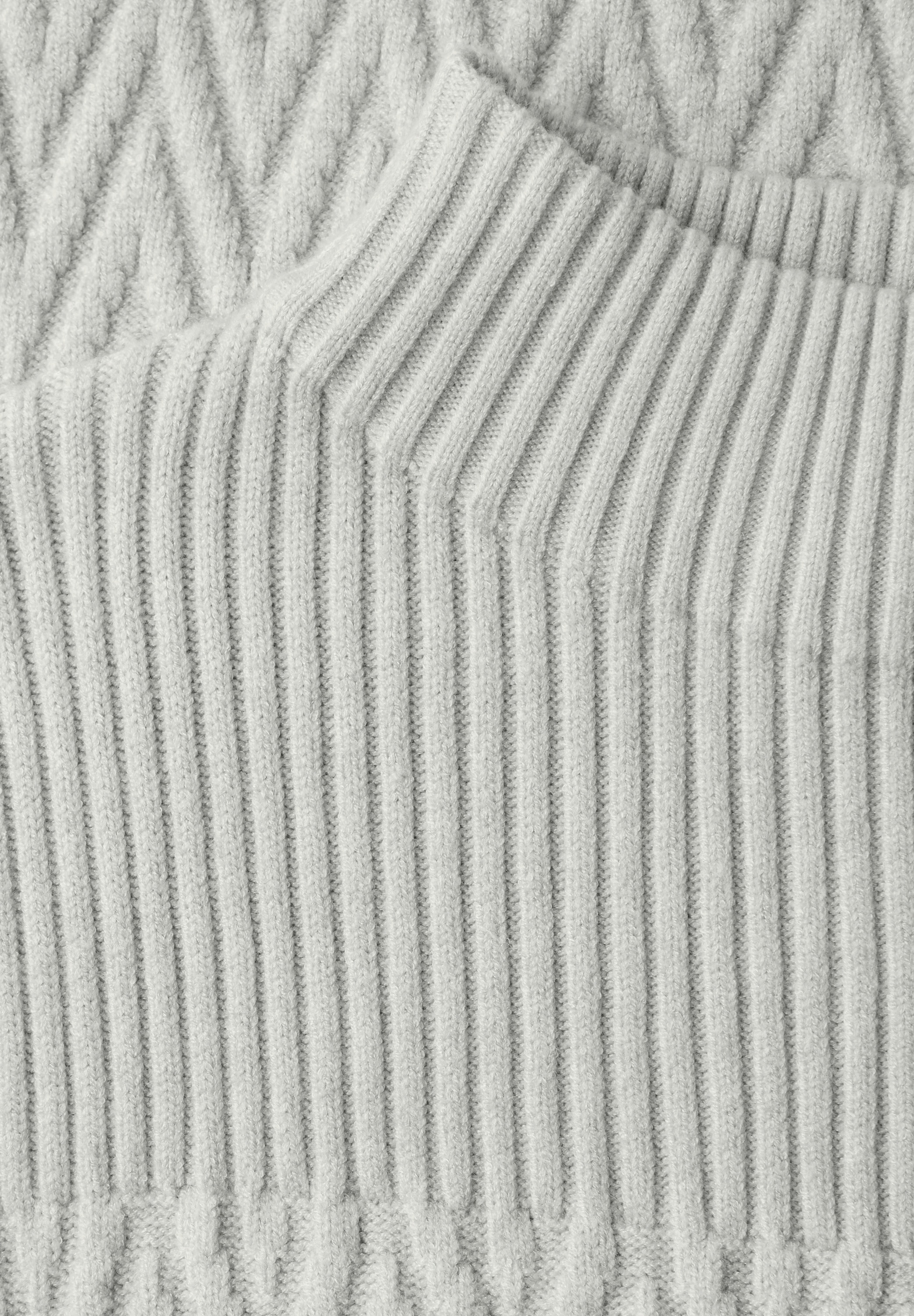 STREET ONE Rollkragenpullover mit Rippbündchen