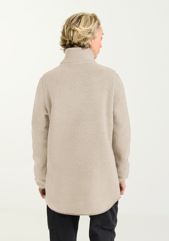 Jack Wolfskin Funktionsmantel »HIGH CURL COAT W« Fleecemantel, warm & winddicht