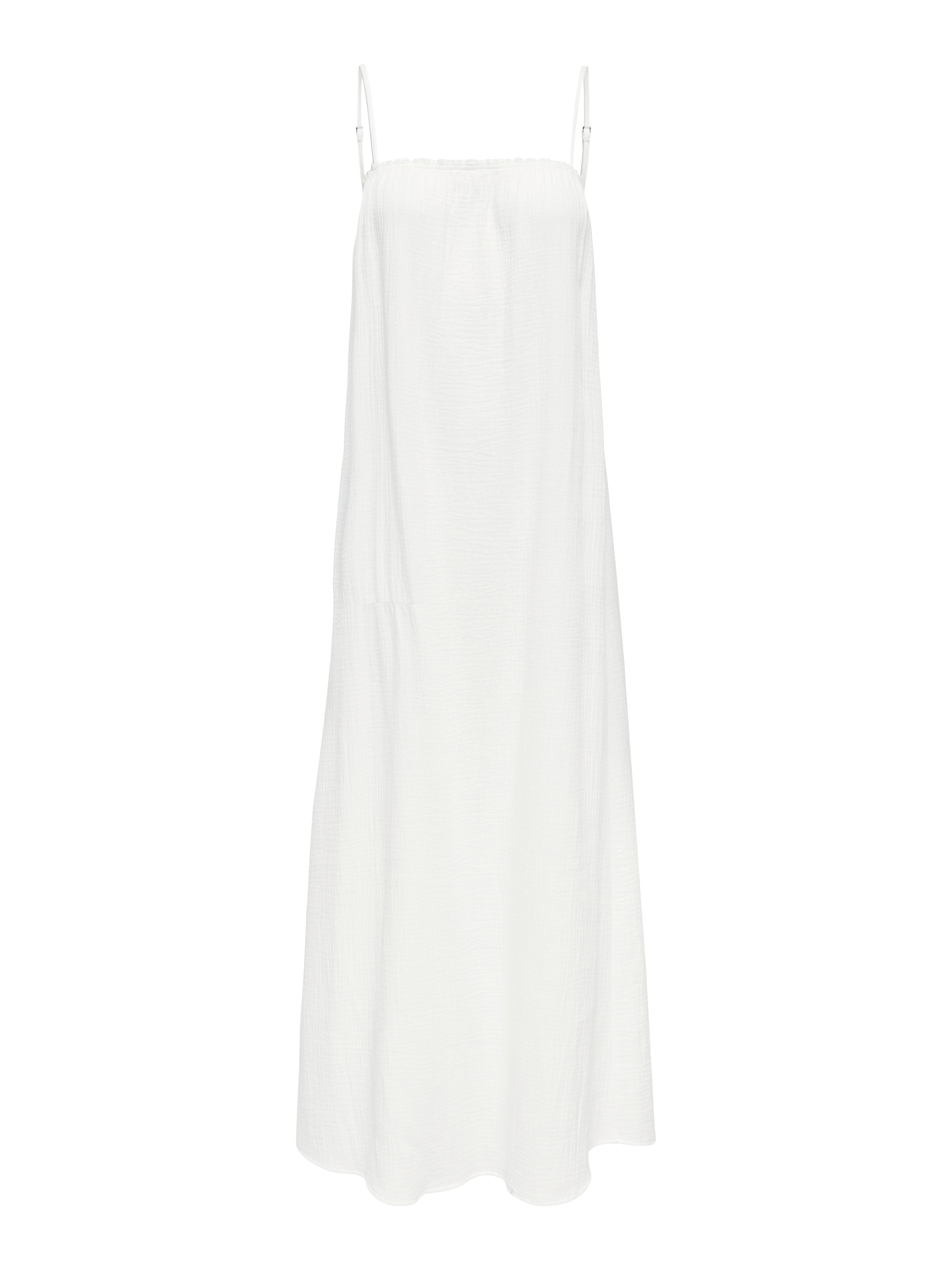 JDY Maxikleid »JDYTHEISJAZ LIFE S/L MAXI DRESS WVN NOOS« Baumwolle, regular fit, Musselin Qualität