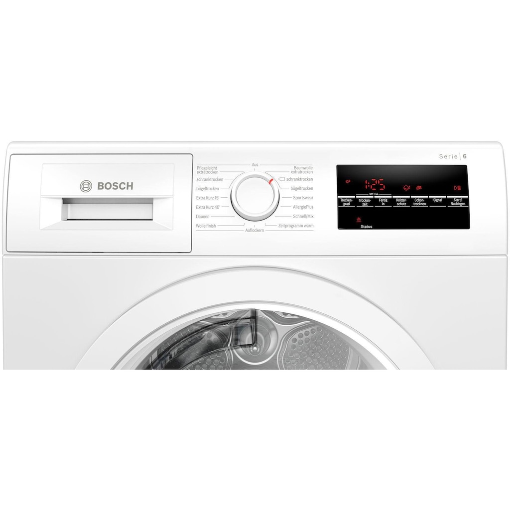 BOSCH Kondenstrockner »WTG86402«, 9 kg