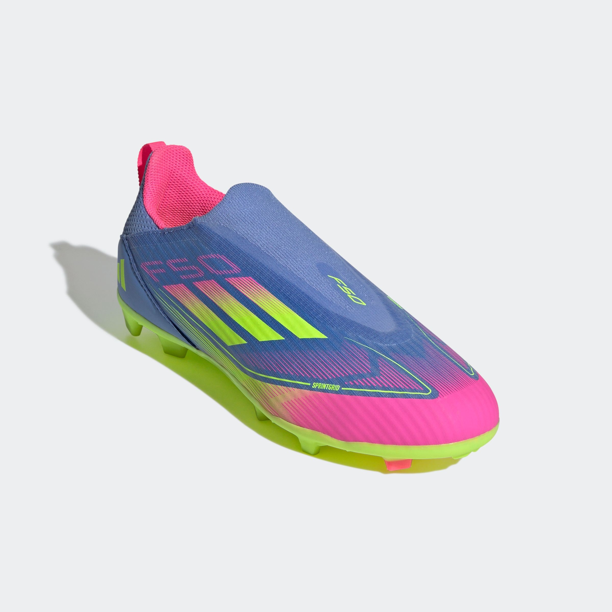 adidas Performance Fußballschuh »F50 LEAGUE LACELESS KIDS FG/MG«
