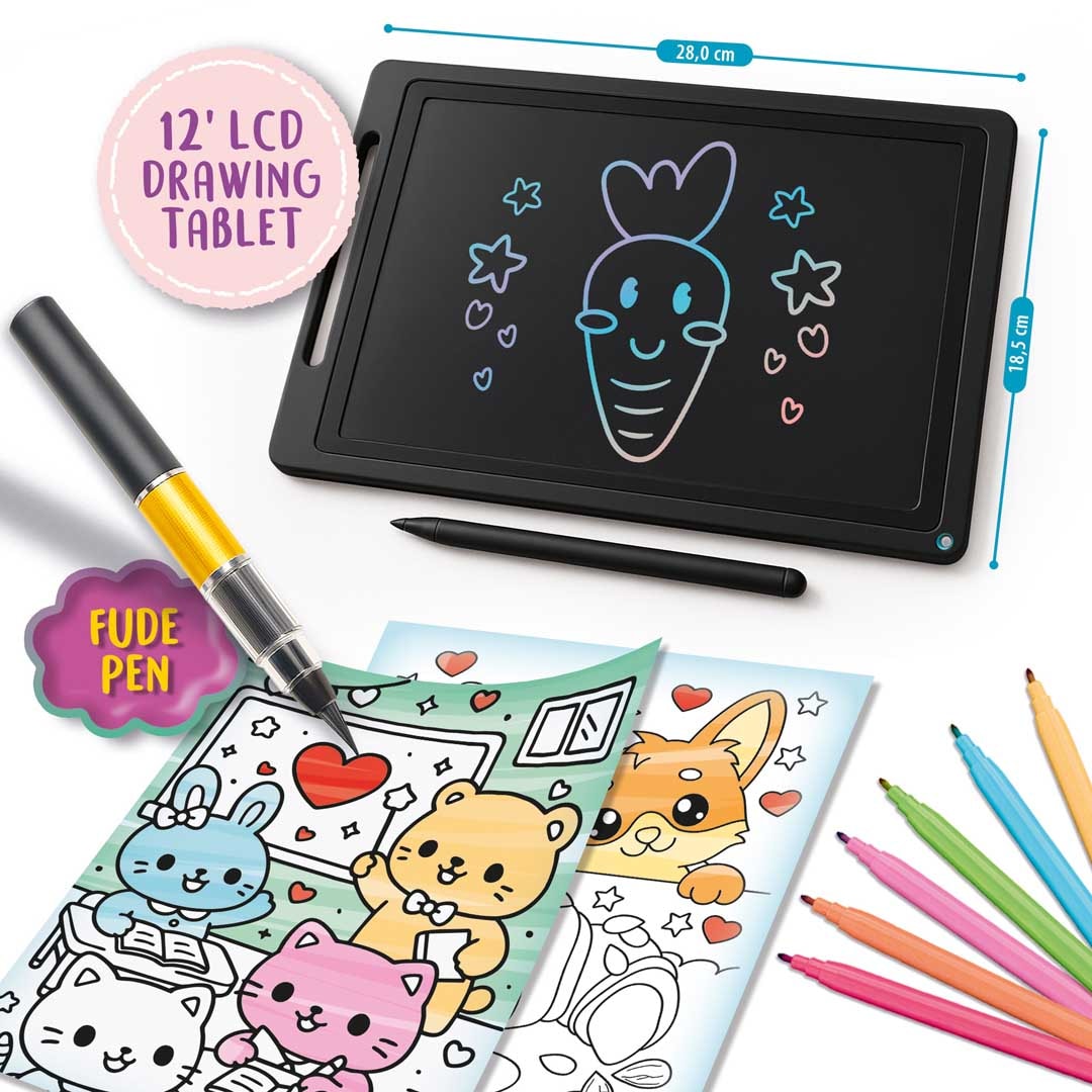Lisciani Malvorlage »Kids Art - Kawaii Lab«