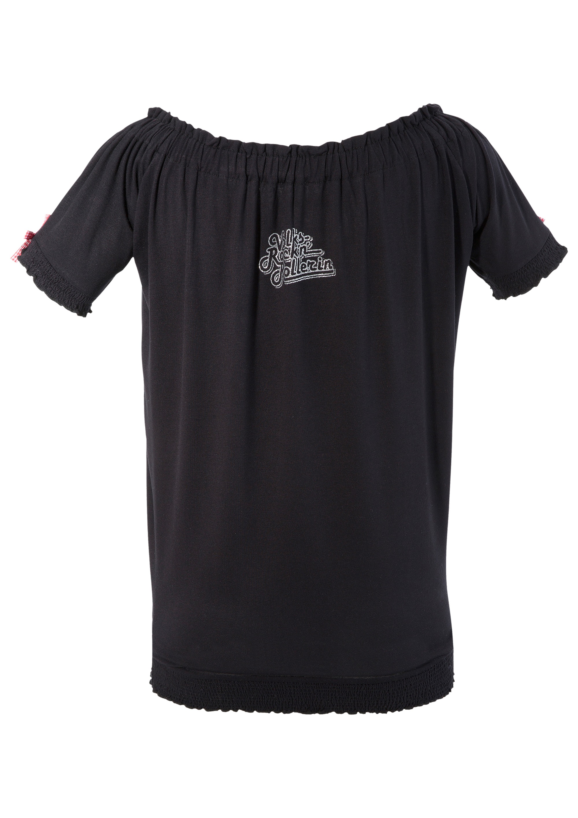 Andreas Gabalier Kollektion Trachtenshirt, Damen mit elastischen Bündchen