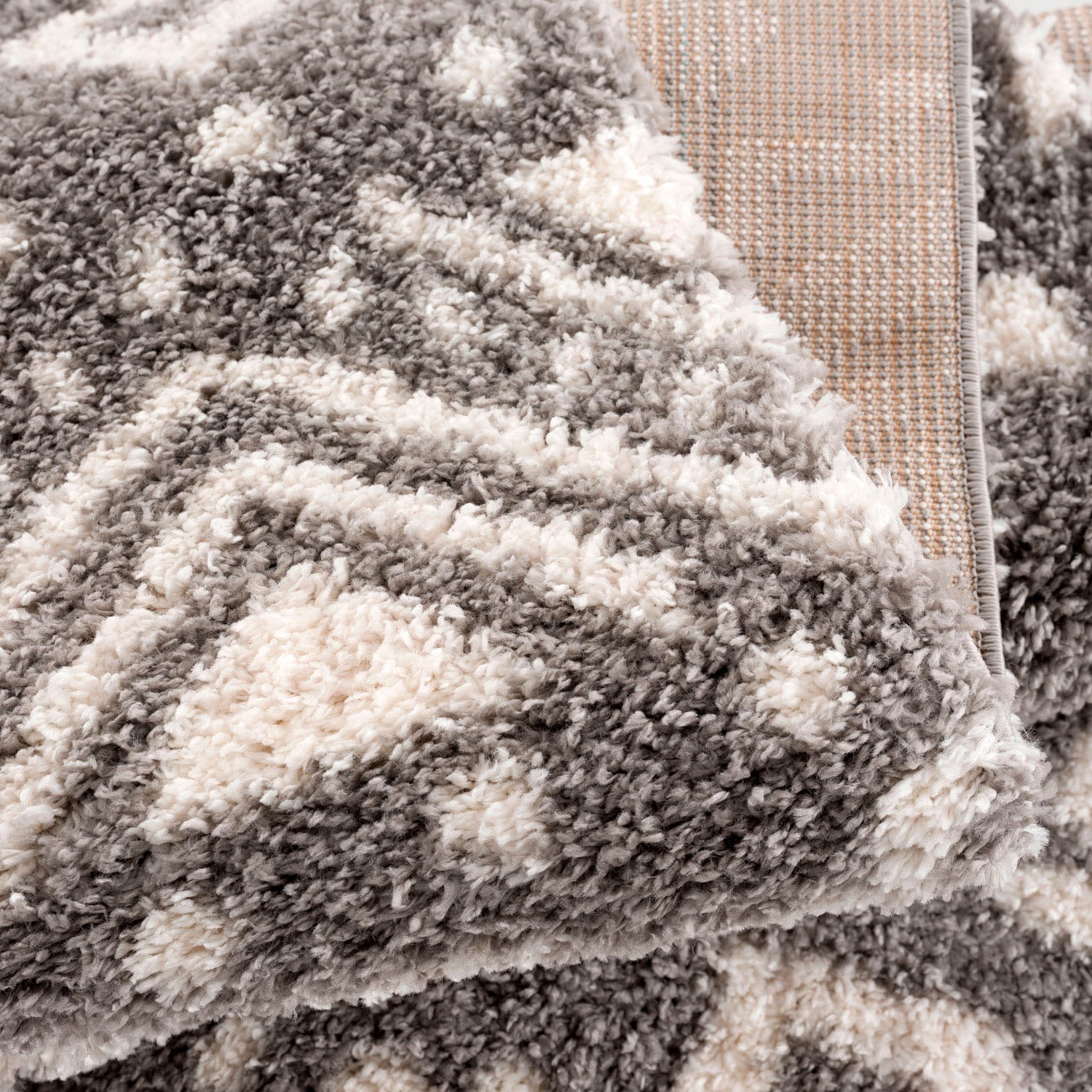 Carpet City Hochflor-Teppich »Pulpy 541«, rechteckig, 30 mm Höhe, besonders weich, mit Fransen, Ethno Look