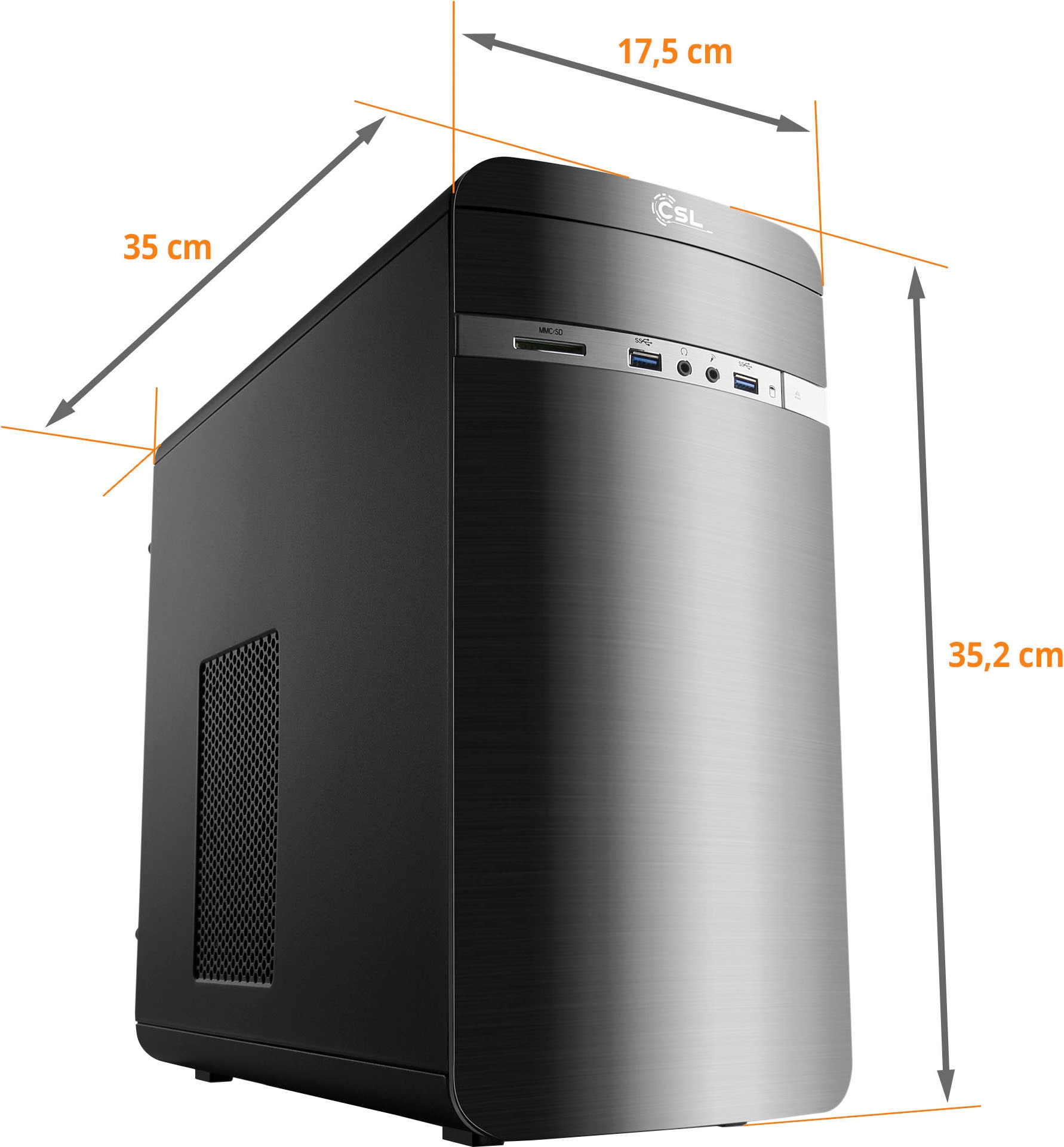 CSL Gaming-PC-Komplettsystem »Sprint V28911«