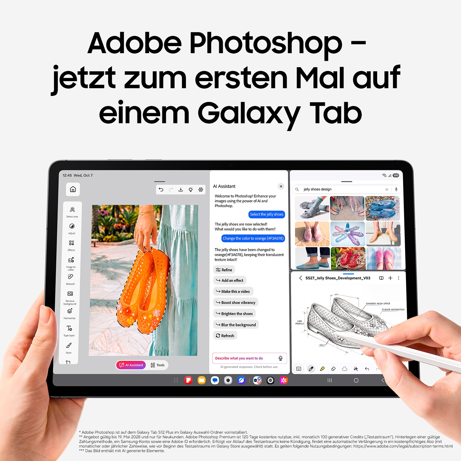 Samsung Tablet »Galaxy Tab S12+ 5G« (32,04 cm / 12,6 ″) Android WQXGA+ 5G )