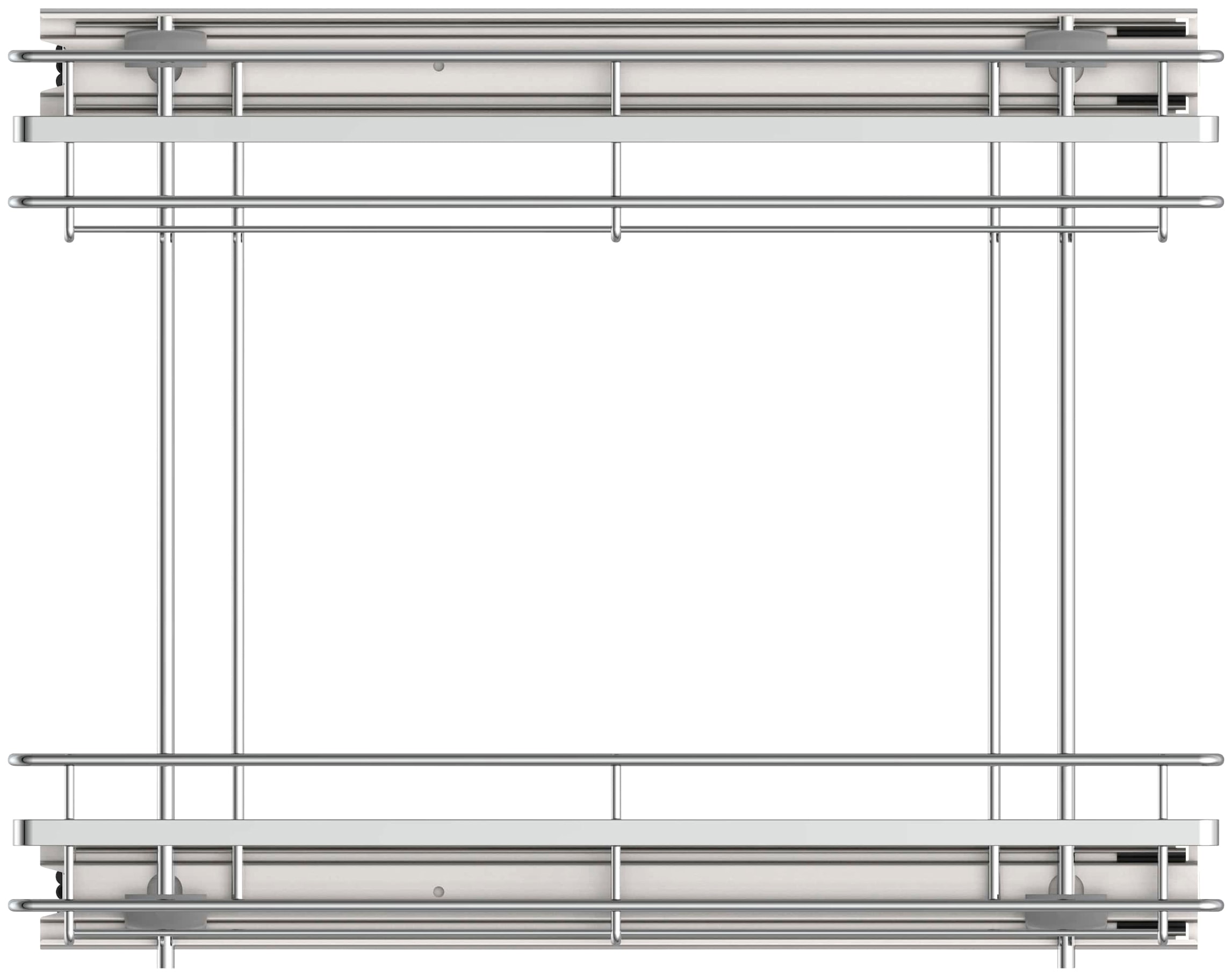 Seitenregal, 135 x 480 x 390 mm, Chrom