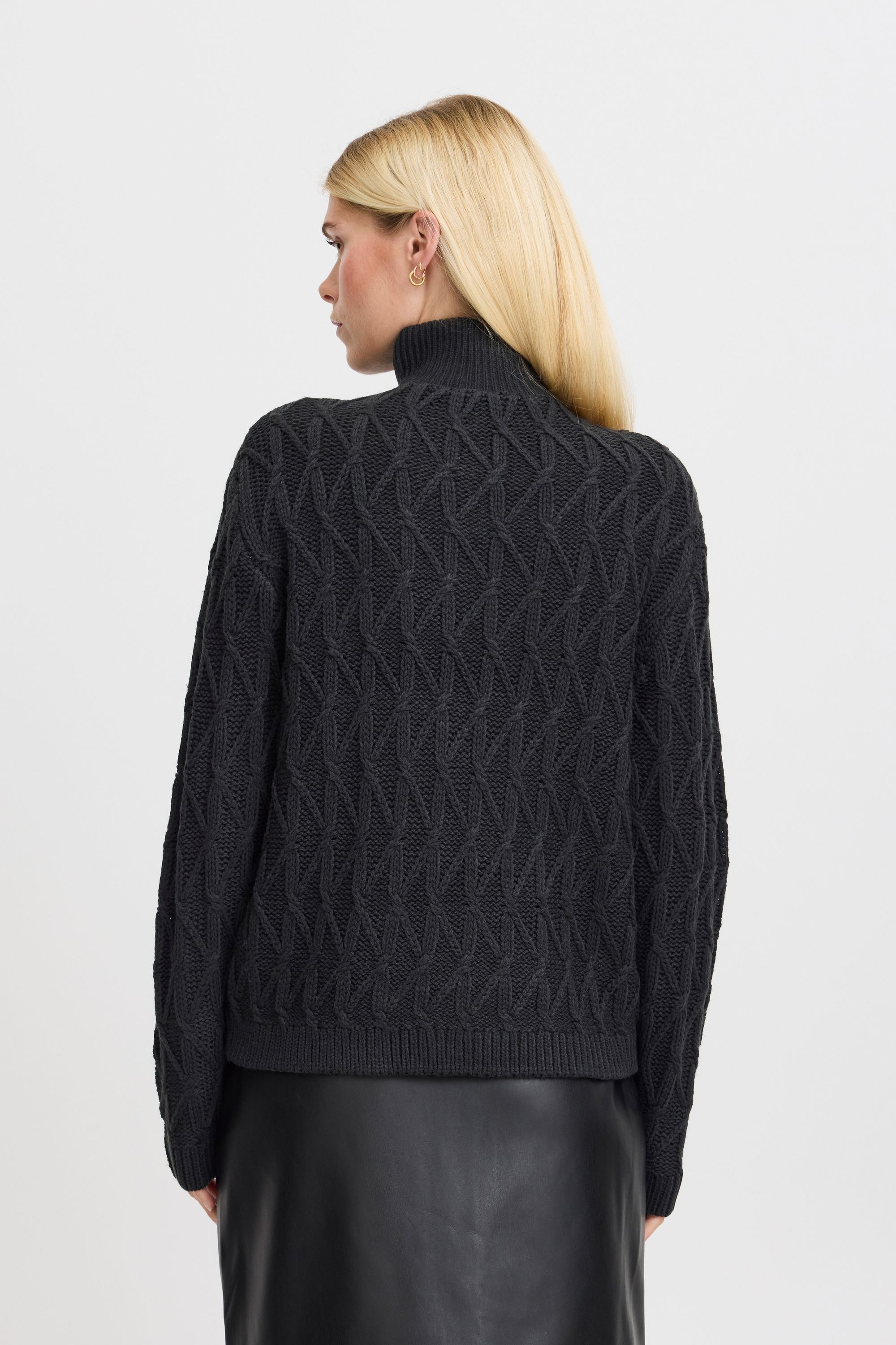 b.young Strickfleece-Pullover »Strickpullover BYOTINKA HALFZIP JUMPER 4 -«