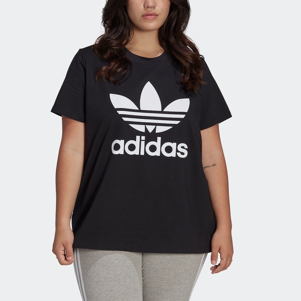 adidas Originals T-Shirt »ADICOLOR CLASSICS TREFOIL – GROSSE GRÖSSEN«