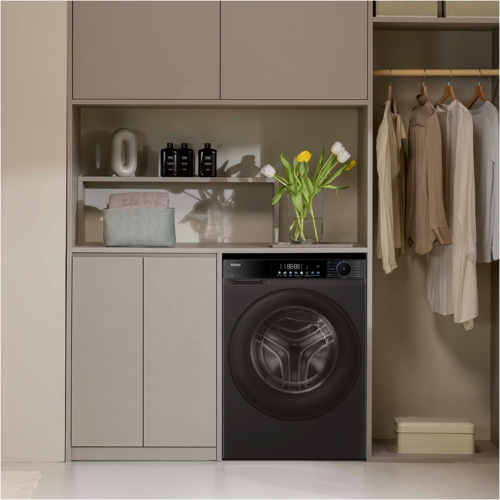 Haier Waschmaschine G5 Serie »HW90-BP14657BTU1« 9 kg 1400 U/min Smart AI Automatikprogramm & Wi-Fi