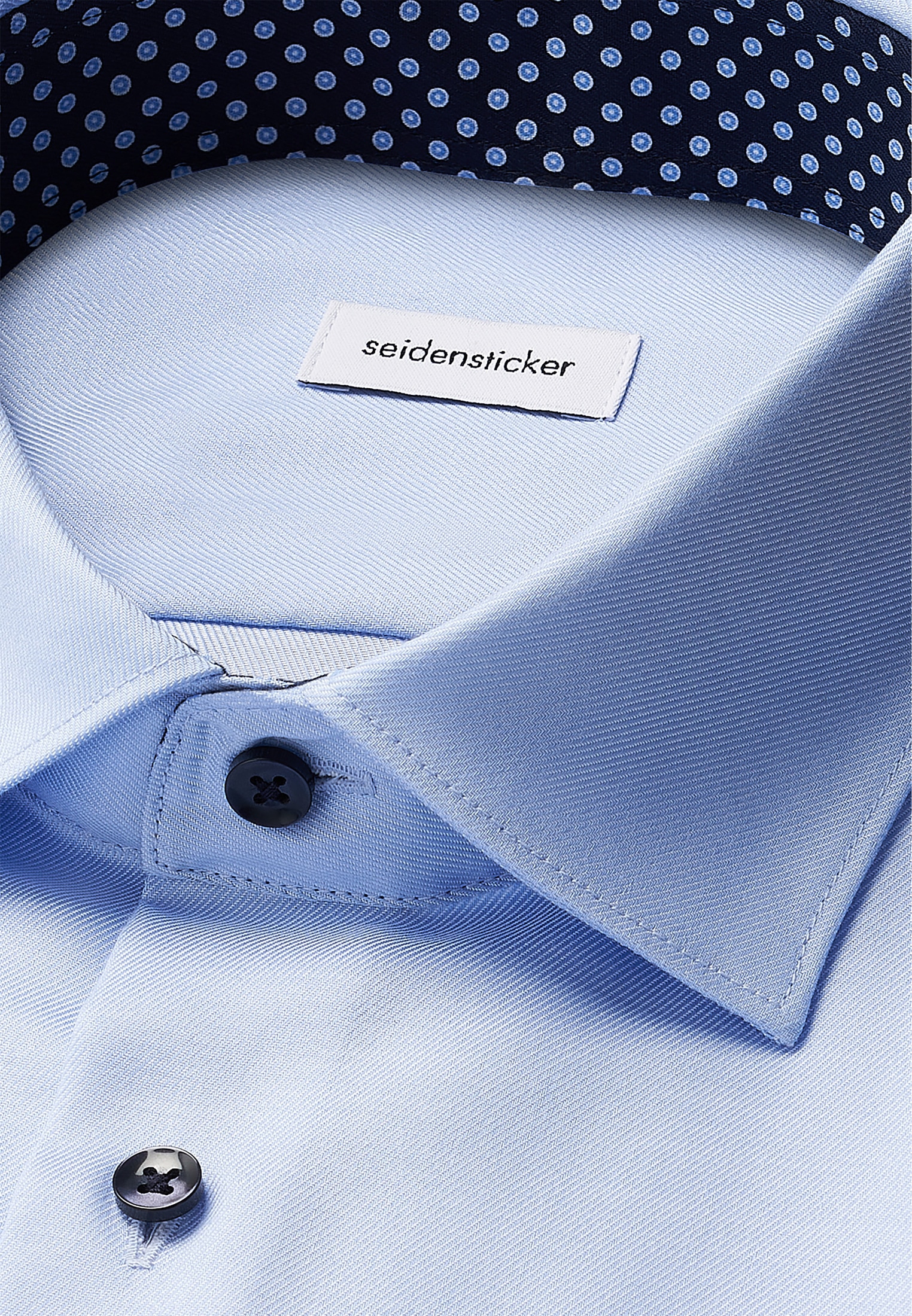 seidensticker Businesshemd »Schwarze Rose« Slim 1/1 Kentkragen Uni